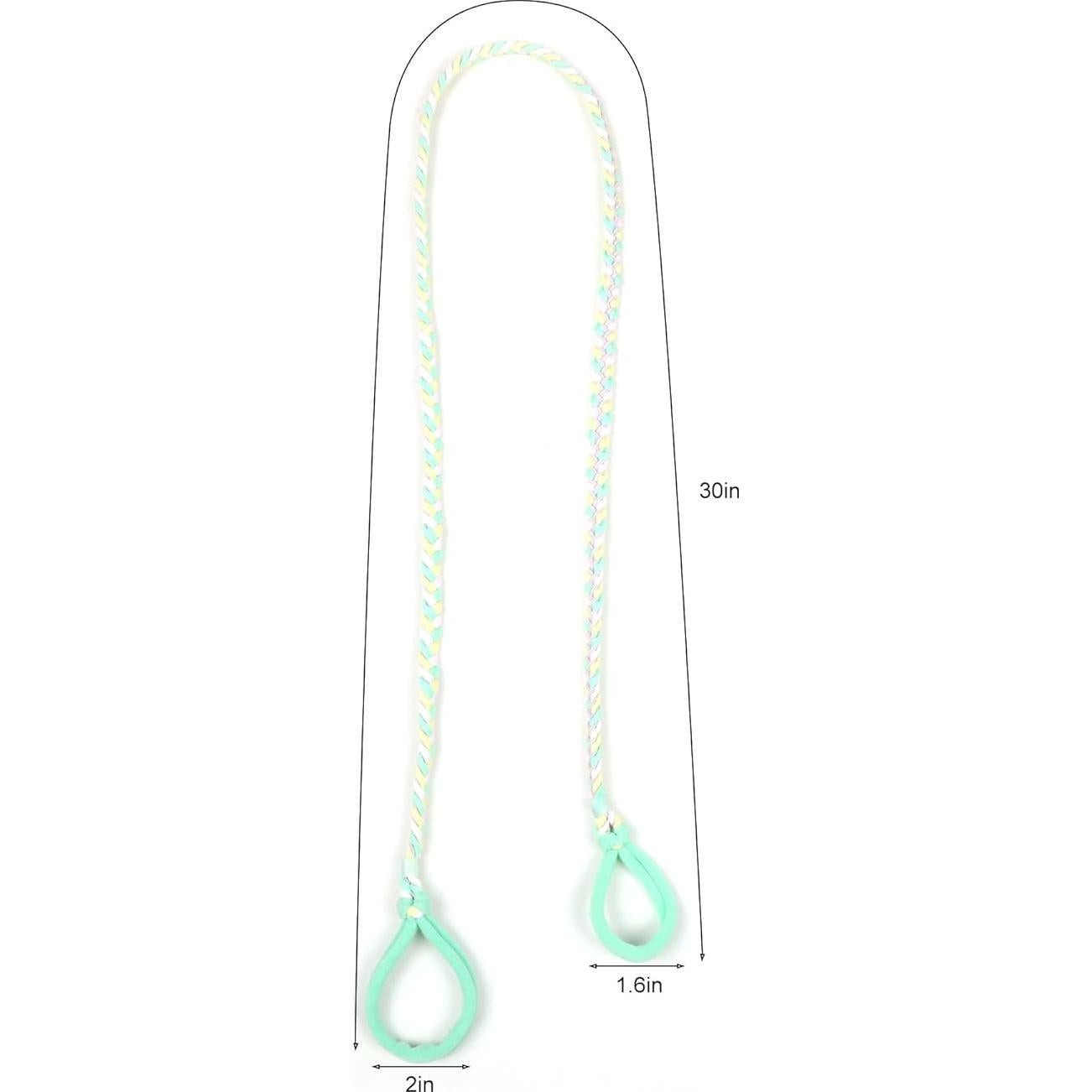 Gomas Elásticas Deportivas para Cabello - 4 Piezas Multicolor