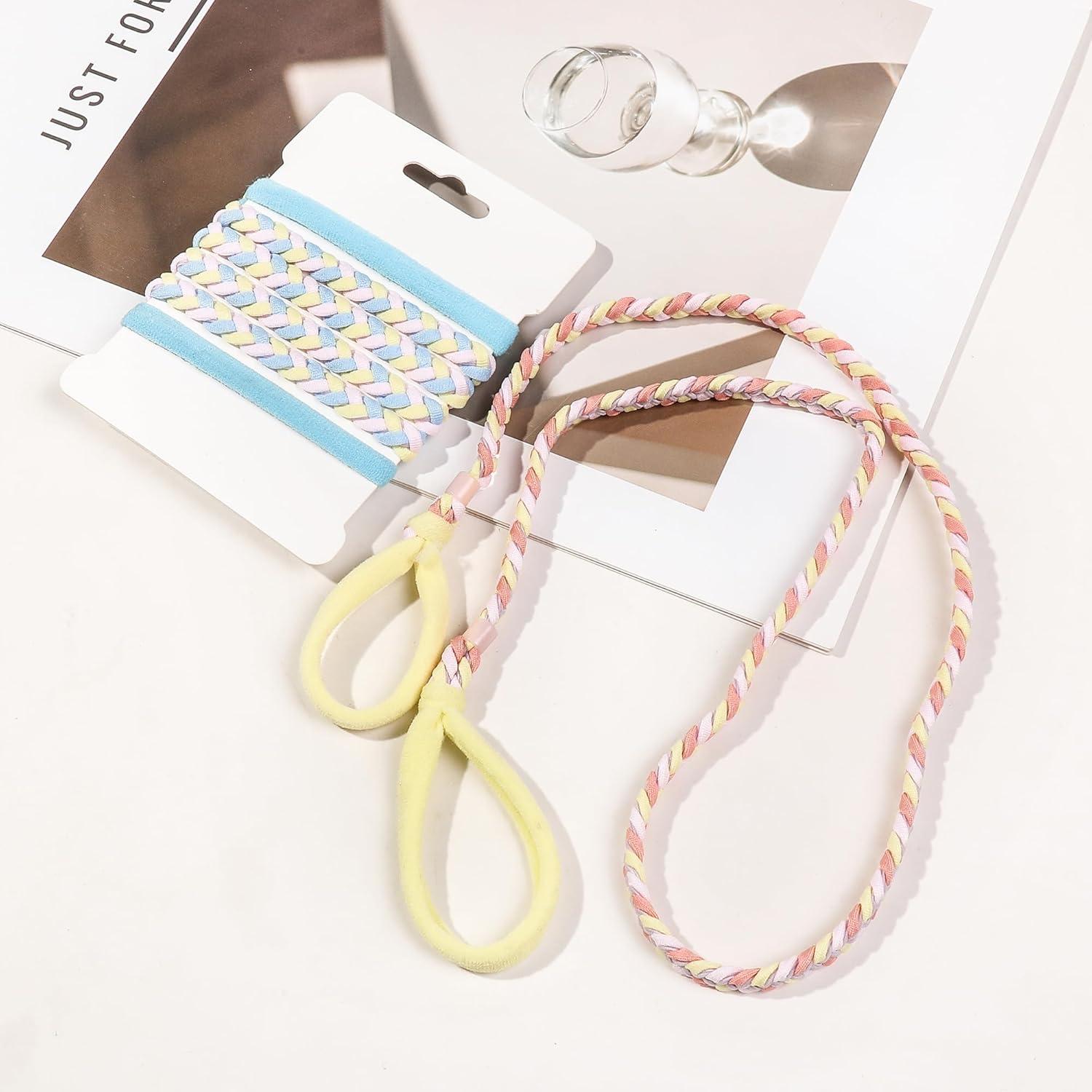 Gomas Elásticas Deportivas para Cabello - 4 Piezas Multicolor