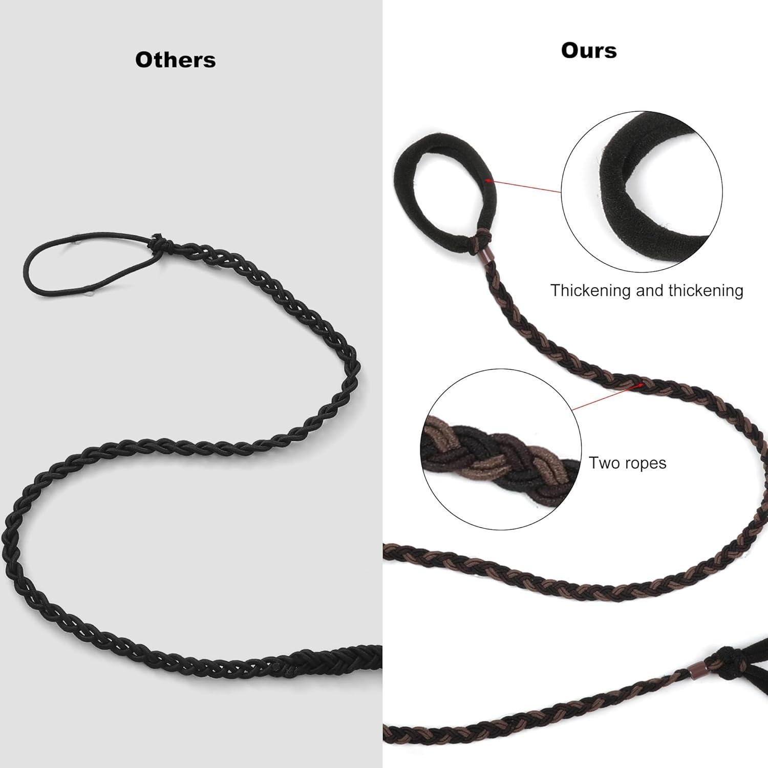 Gomas Elásticas Deportivas para Cabello - 4 Piezas Multicolor