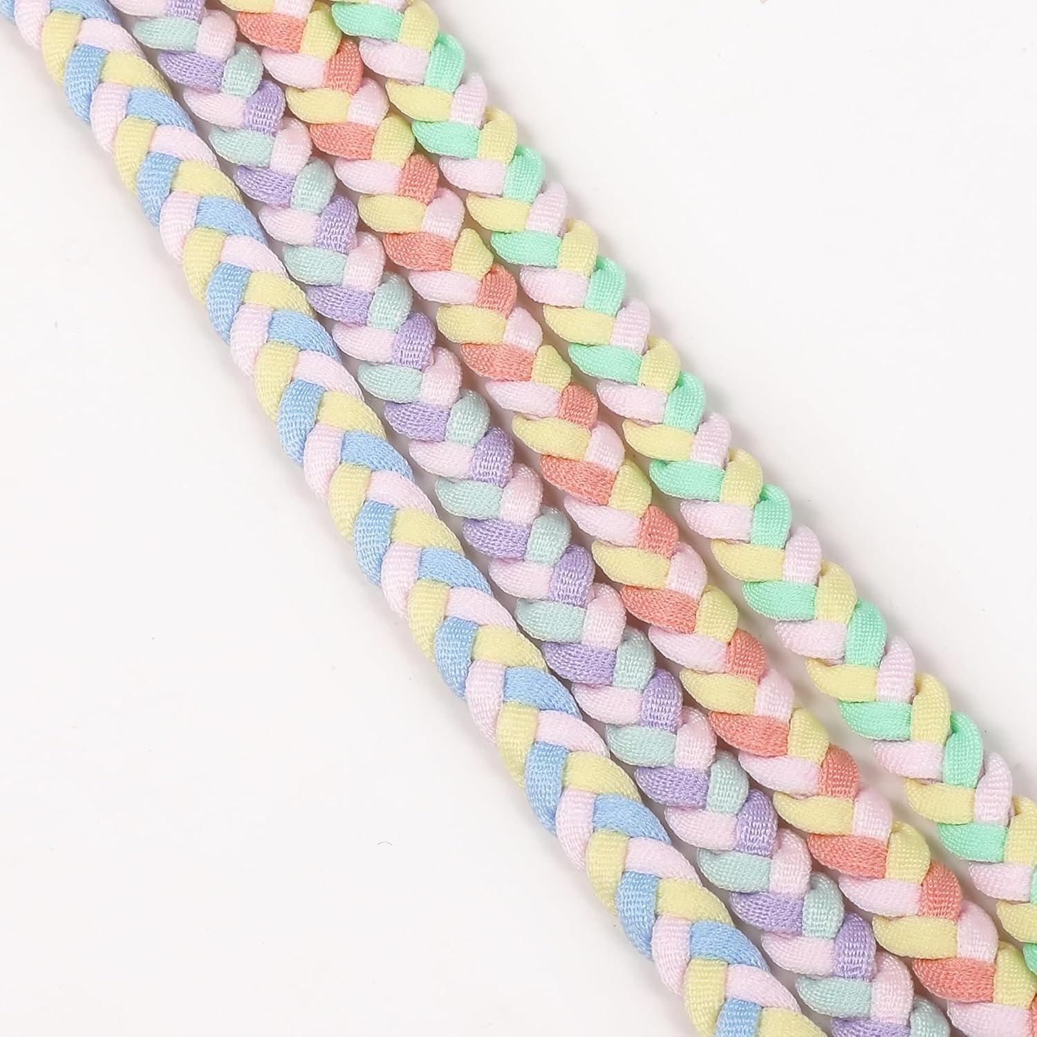 Gomas Elásticas Deportivas para Cabello - 4 Piezas Multicolor