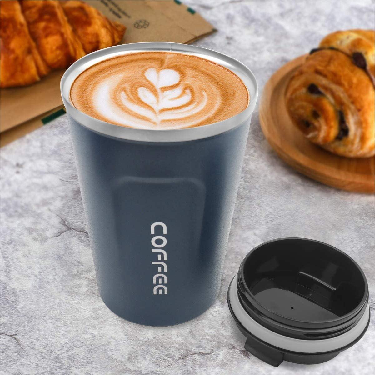 Taza de viaje aislada RNGODO 380ml a prueba de fugas