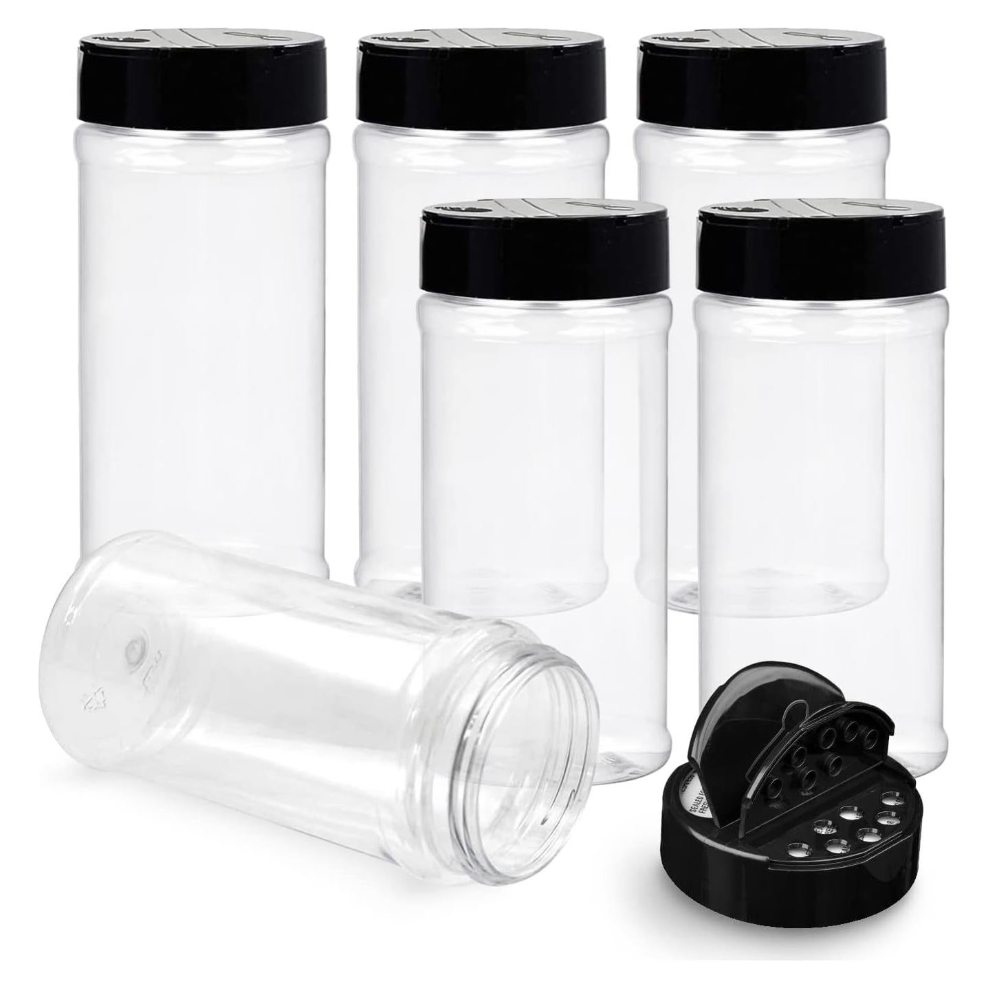 Tarros de Especias de Plástico RoyalHouse 6 Piezas 0.45L