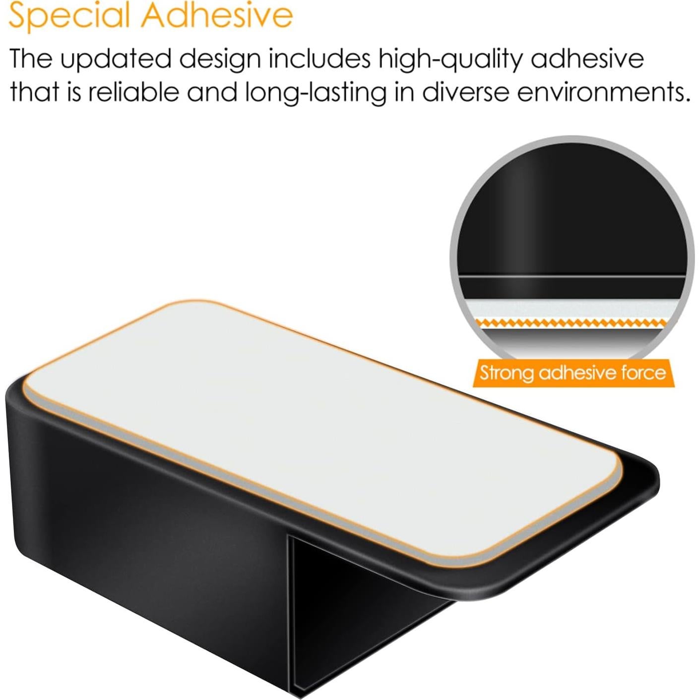 Soporte para Control Remoto Fintie Negro para Apple TV 4K y Roku