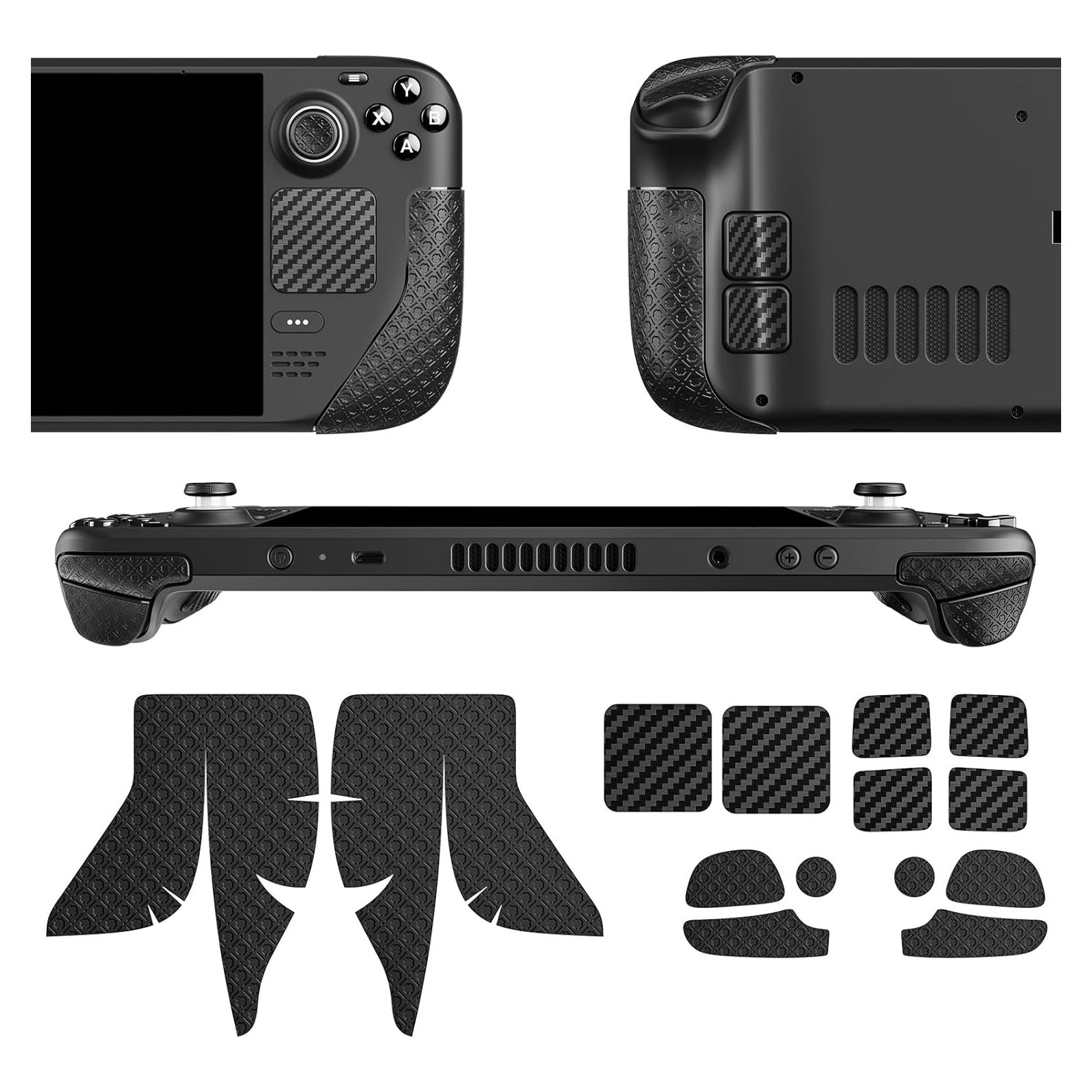 Pegatinas Antideslizantes JINGDU para Steam Deck - Negro