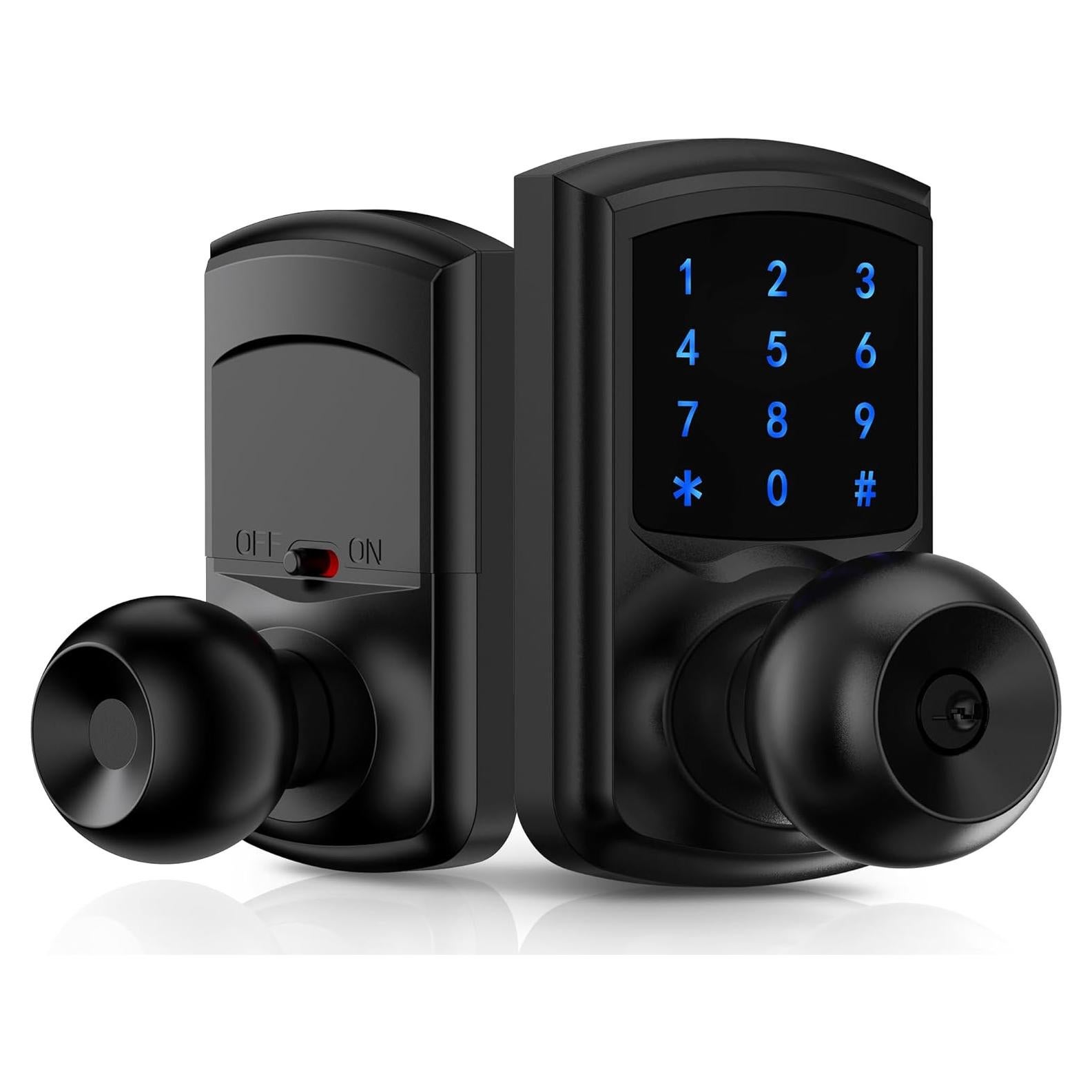 Cerradura Inteligente Hidalife HL-669K Negra Mate Teclado