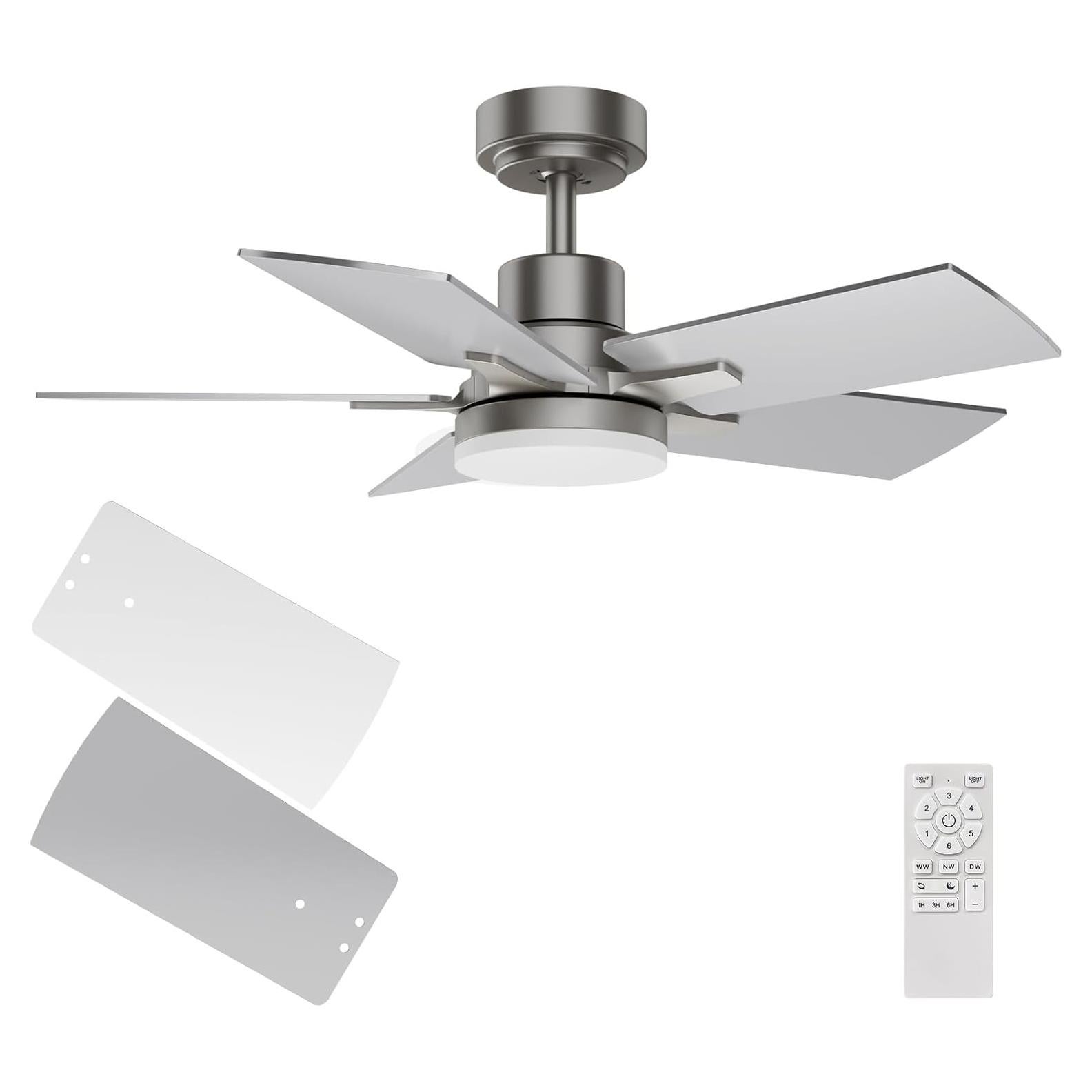 Ventilador de Techo Regair 32" con Luz LED y Control Remoto