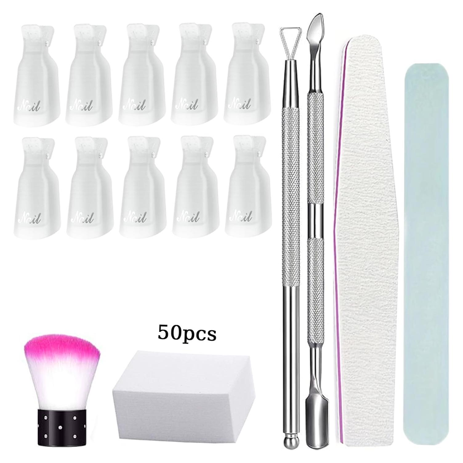 Kit de Clips Reutilizables para Quitar Esmalte de Uñas de Pies - SMSMYXF