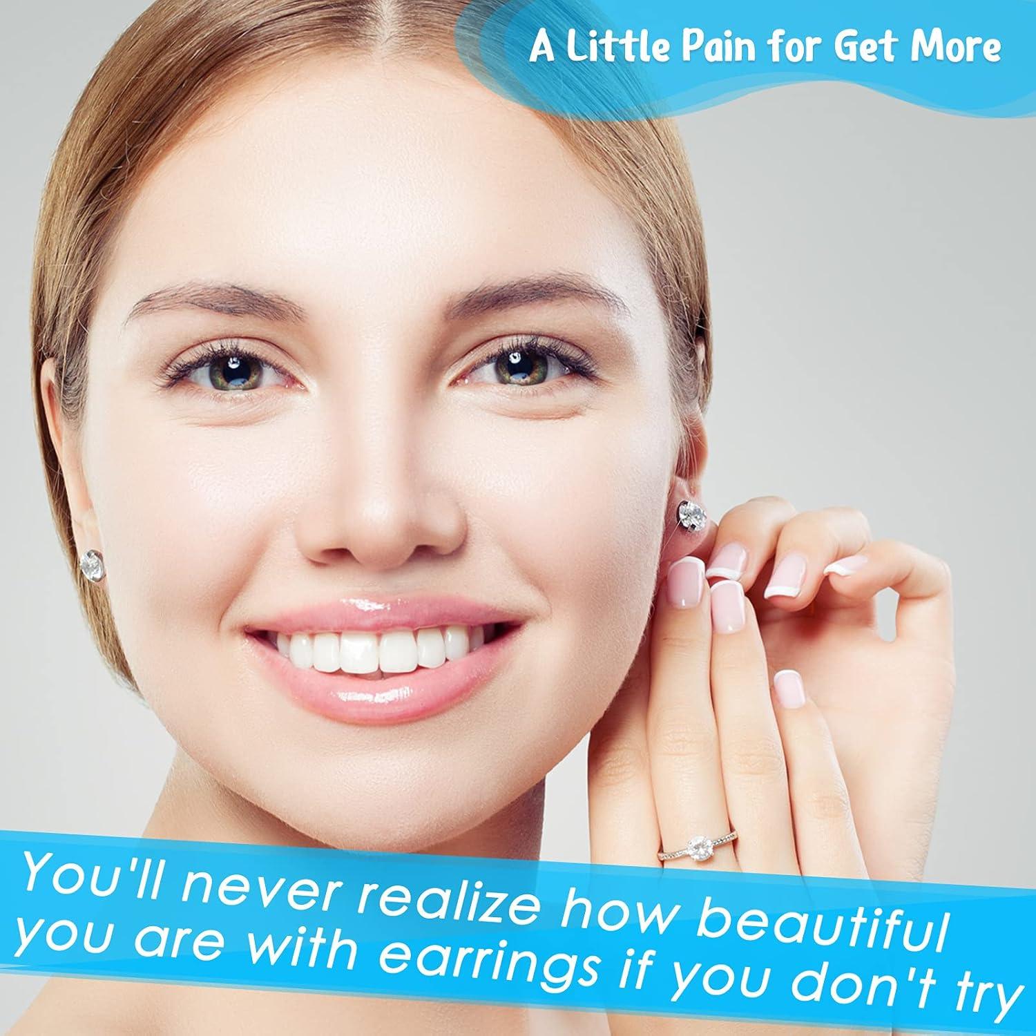 Kit de Perforación de Oídos Desechable Mudder 16 Piezas