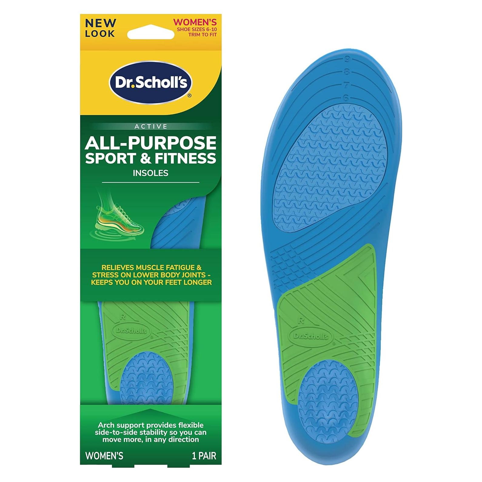 Plantillas Dr. Scholl para Mujeres Talla 36-40 - Soporte y Absorción