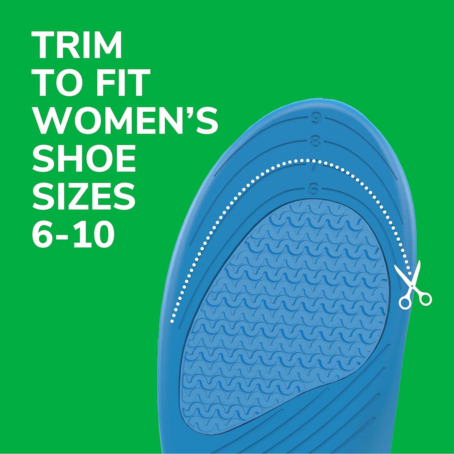 Plantillas Dr. Scholl para Mujeres Talla 36-40 - Soporte y Absorción