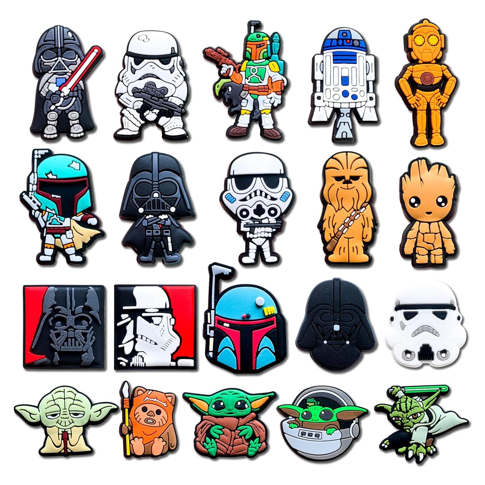 20 Encantos para Zapatos Unisex - Decoración Zuecos y Sandalias