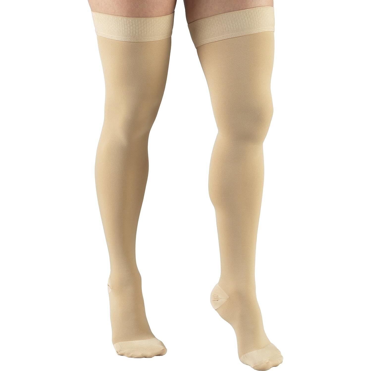 Medias de Compresión Truform 8868 20-30 mmHg Unisex Beige Pequeño