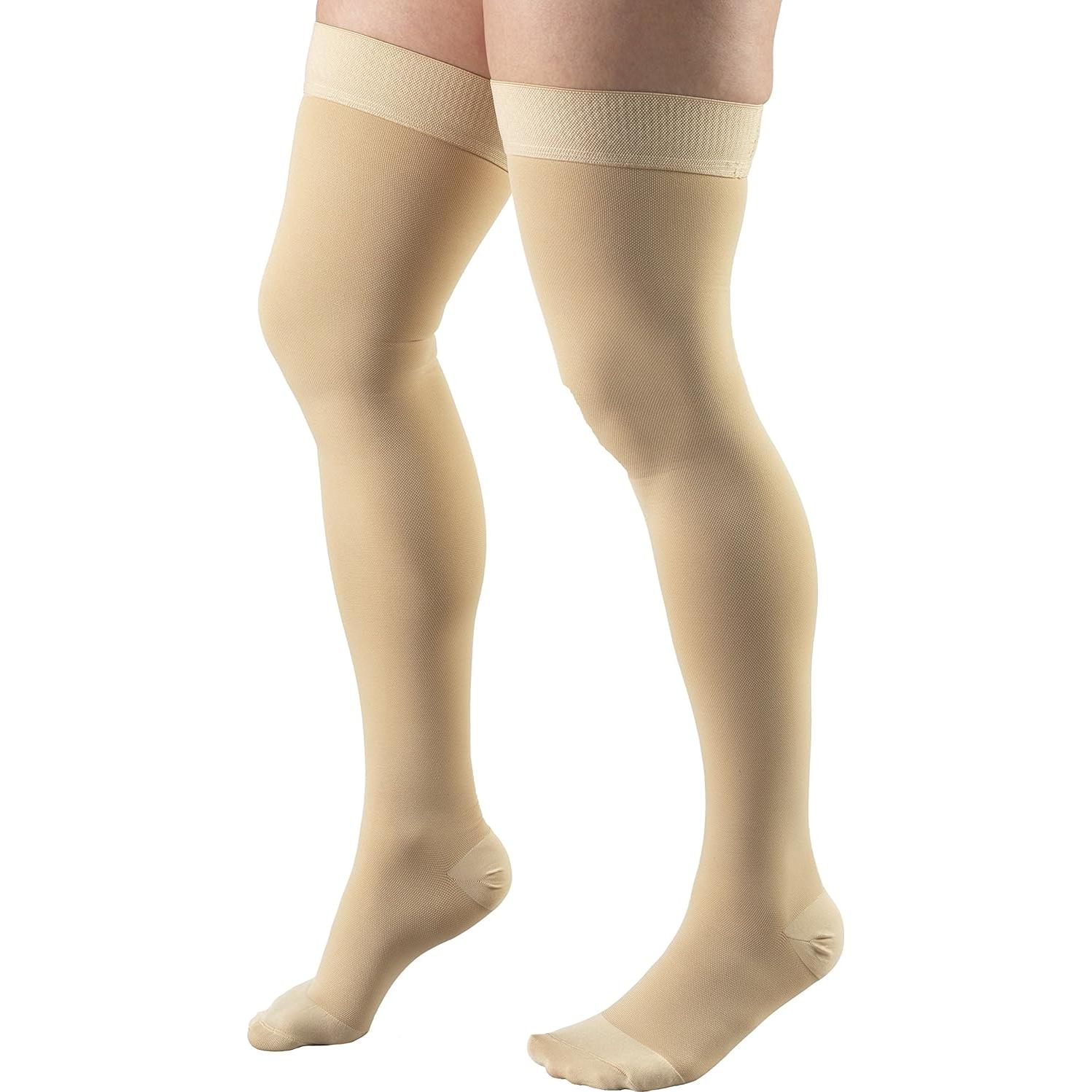 Medias de Compresión Truform 8868 20-30 mmHg Unisex Beige Pequeño