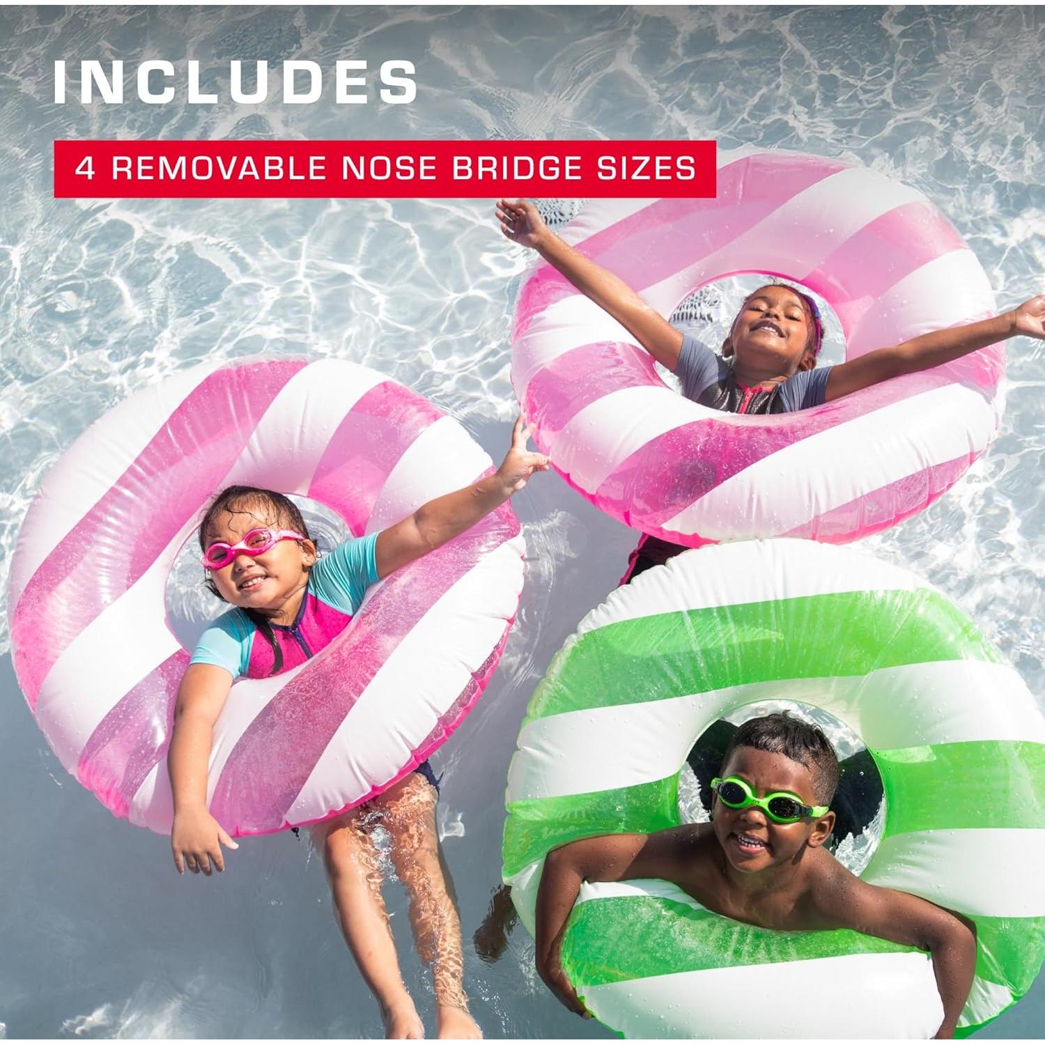 Gafas de natación TYR Swimple Tie-Dye para niños 3-10 años