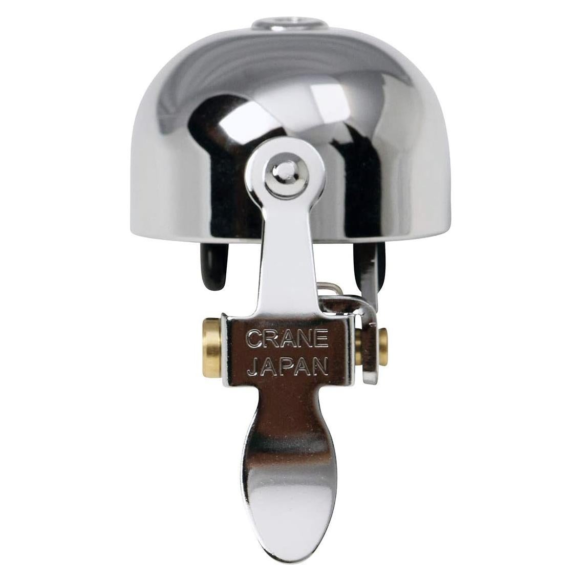 Campana de Bicicleta Crane E-Ne Cromada 22-31.8mm Premium