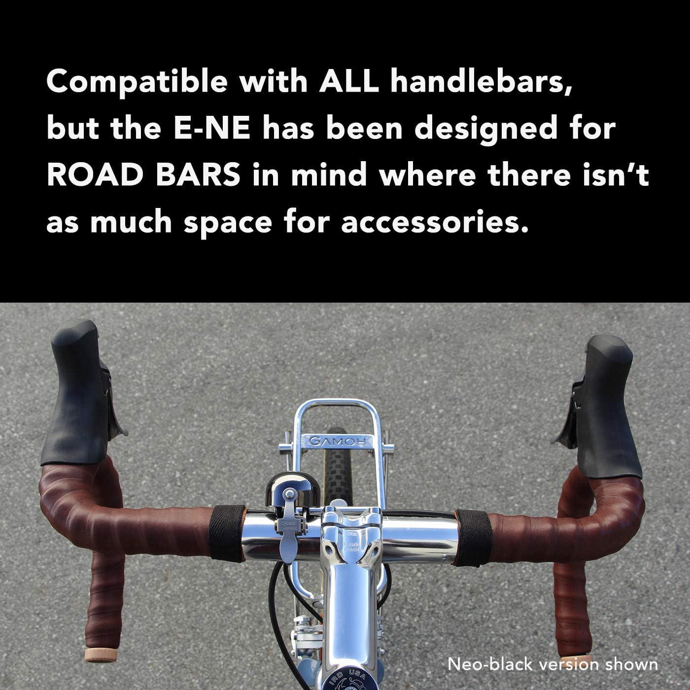 Campana de Bicicleta Crane E-Ne Cromada 22-31.8mm Premium