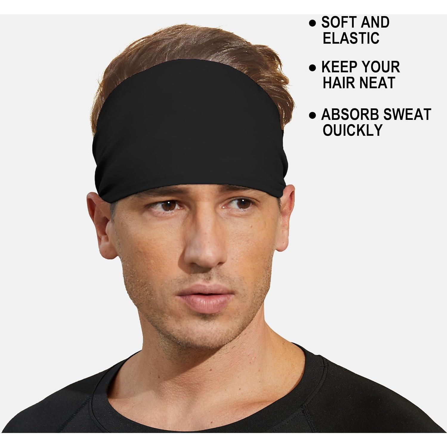 Diademas Deportivas VIMPEP Unisex Antideslizantes 4 Piezas