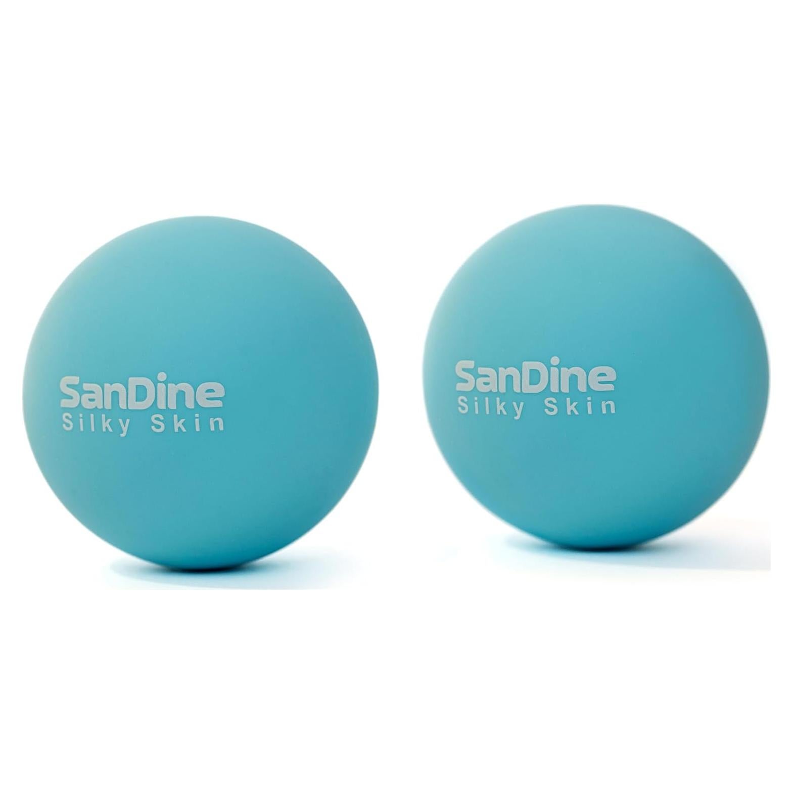 Pelotas de Masaje Lacrosse Sandine 6.35 cm 2 Pack Azul