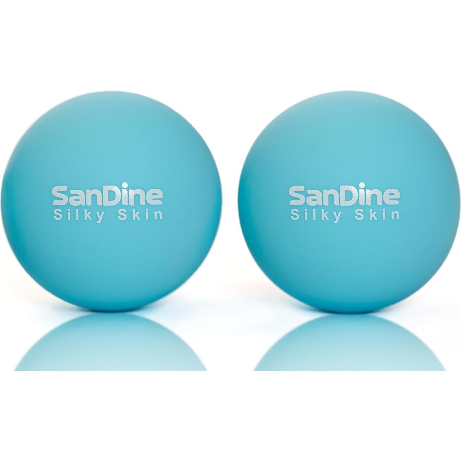 Pelotas de Masaje Lacrosse Sandine 6.35 cm 2 Pack Azul