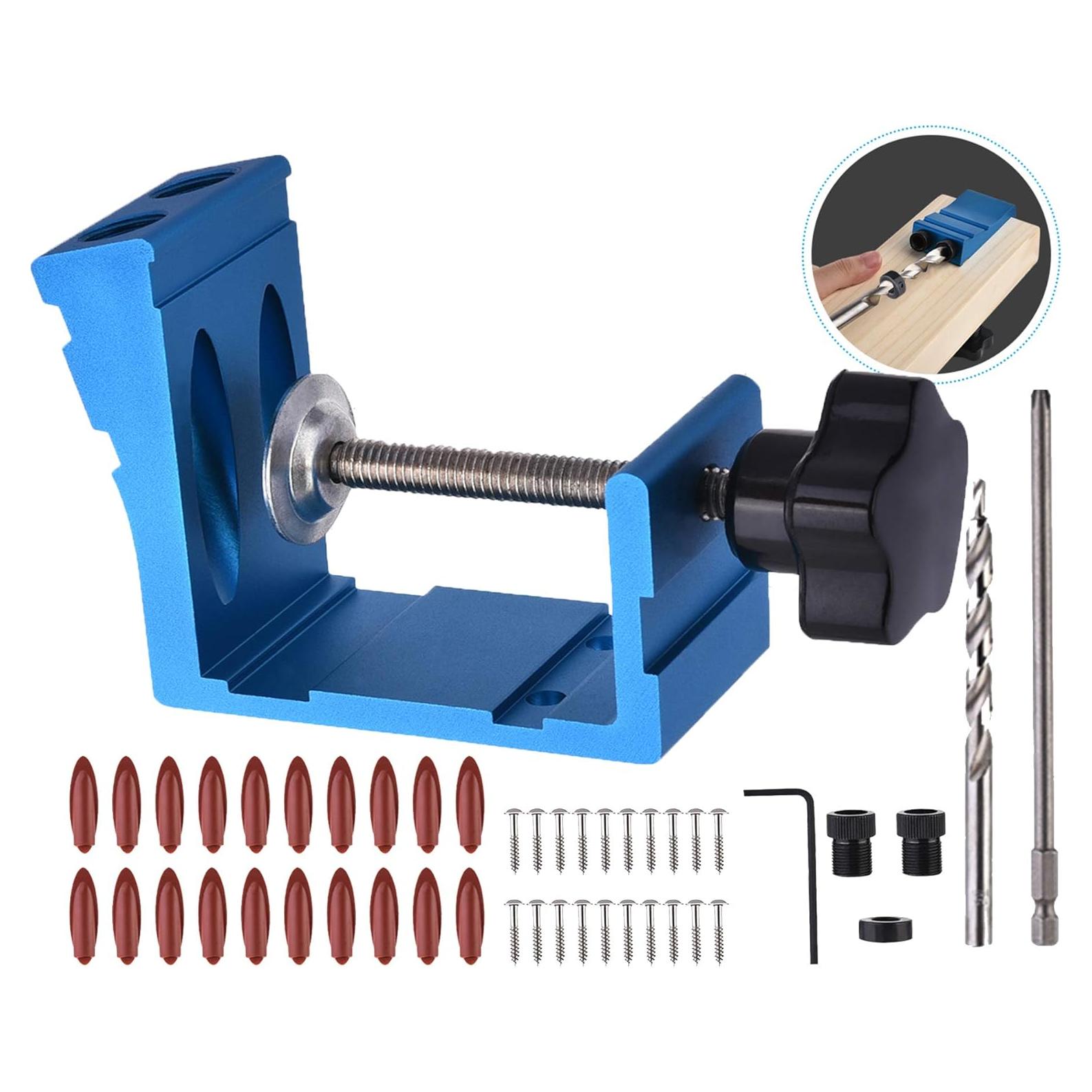 Kit de Plantilla de Agujeros en Ángulo KingBaas 2 Perforaciones