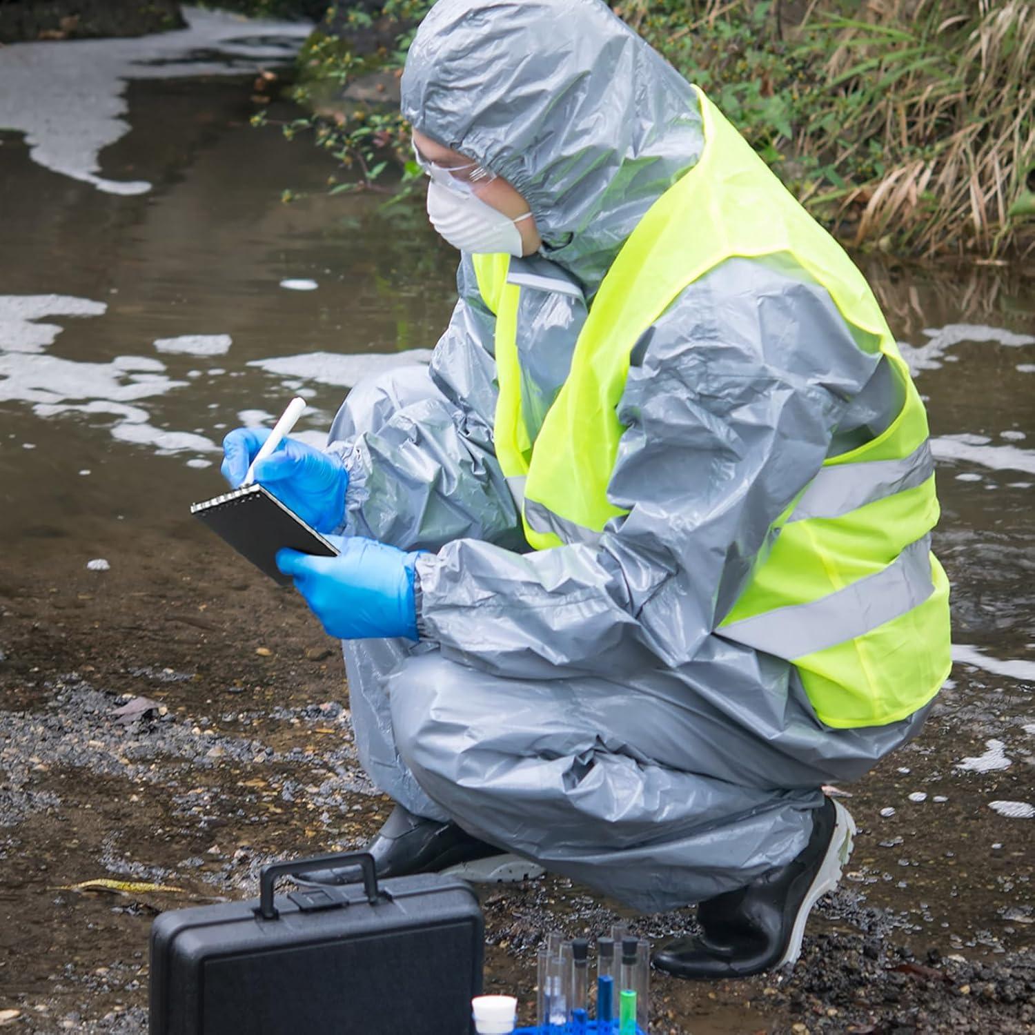Geyoga Cuadernos Impermeables 3x5 Negro - Paquete de 3