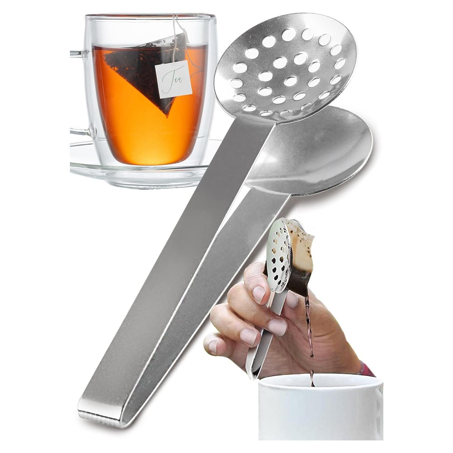 Colador de Mango Largo de Acero Inoxidable Orblue 1 Unidad