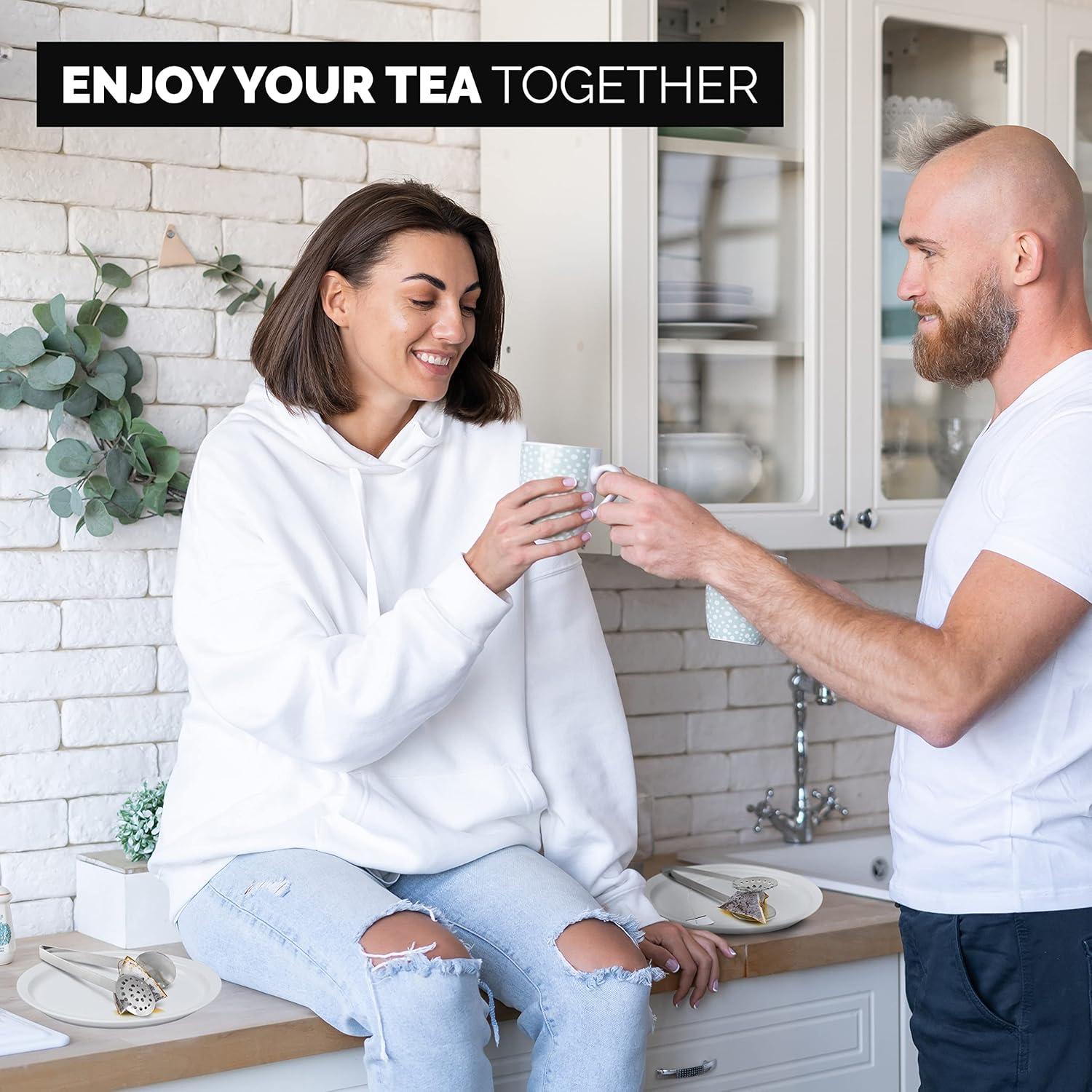 Colador de Mango Largo de Acero Inoxidable Orblue 1 Unidad