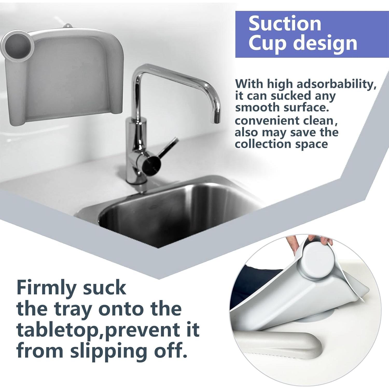 Bandeja de Comida de Silicona Failun para Bebés Azul - Apta para Lavavajillas