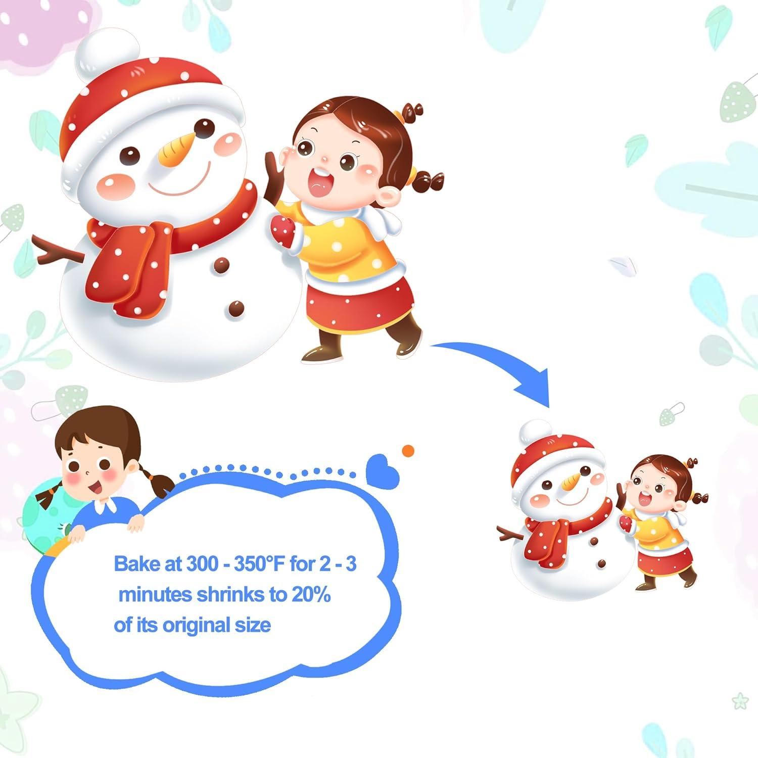 Hewolly Hojas de Plástico Retráctil 24 Piezas 20x14.5cm