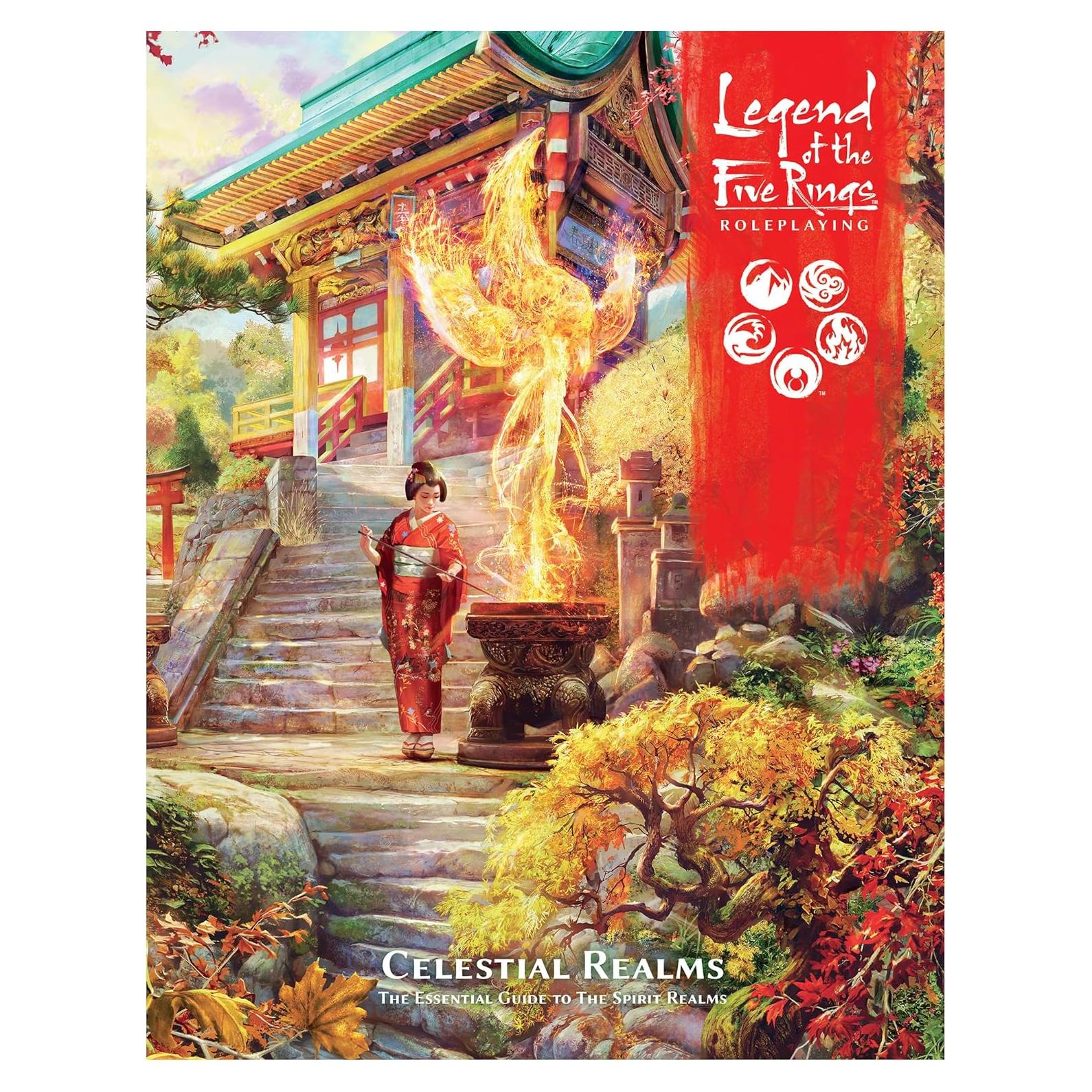 Fantasy Flight L5R RPG Reinos Celestiales 144 Páginas