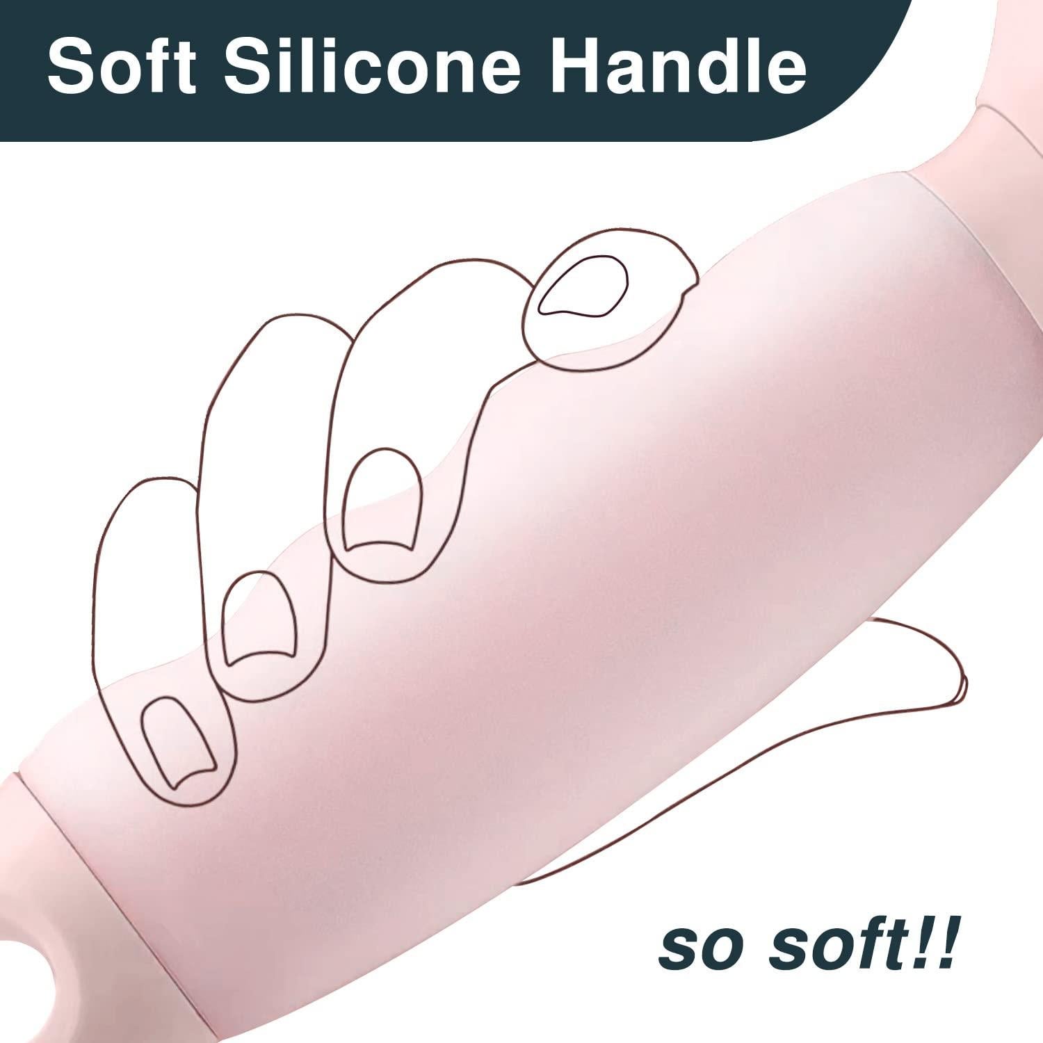 Cepillo de Aseo para Gatos y Perros YiEFUR Rosa Autolimpiante