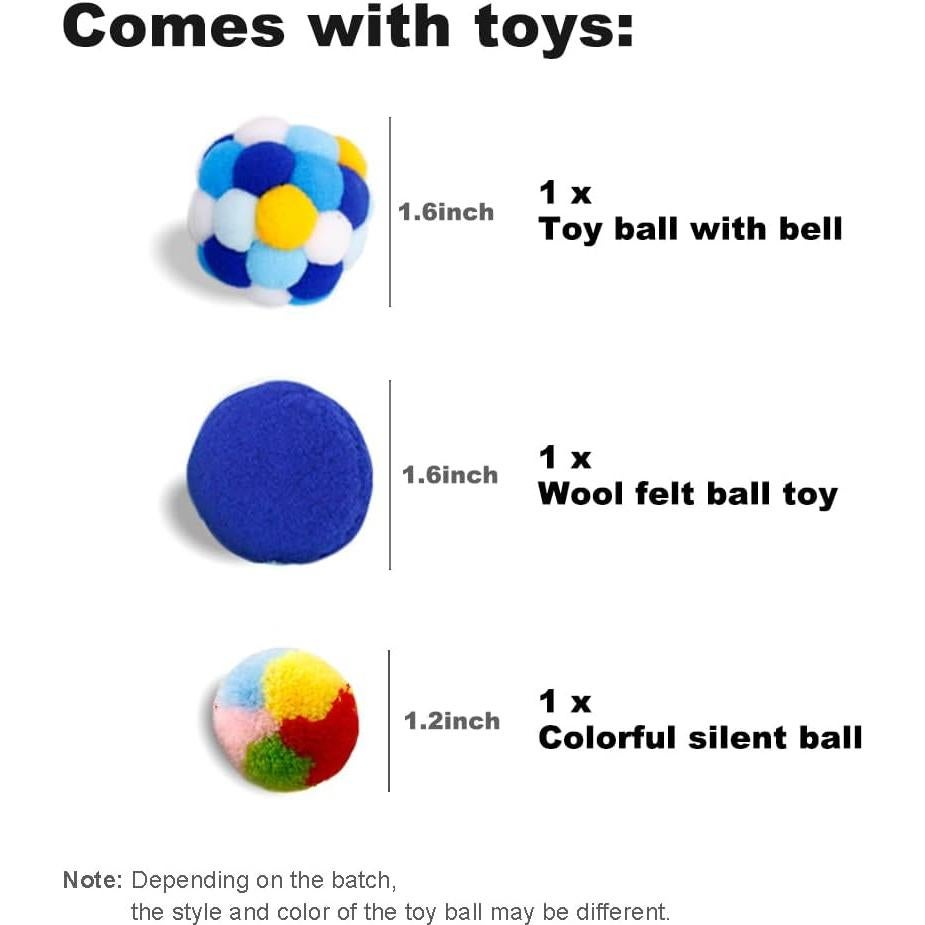 Cama Túnel para Gatos PLIISLUP Grande Azul 61x61x28 cm