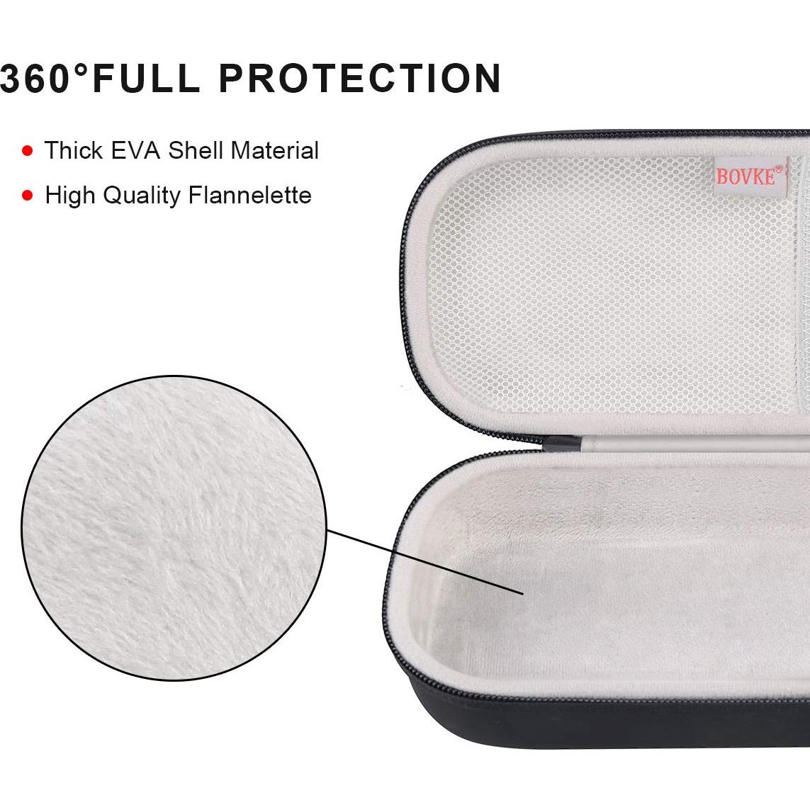 Estuche para Estetoscopio BOVKE Negro - Compatible con Littmann