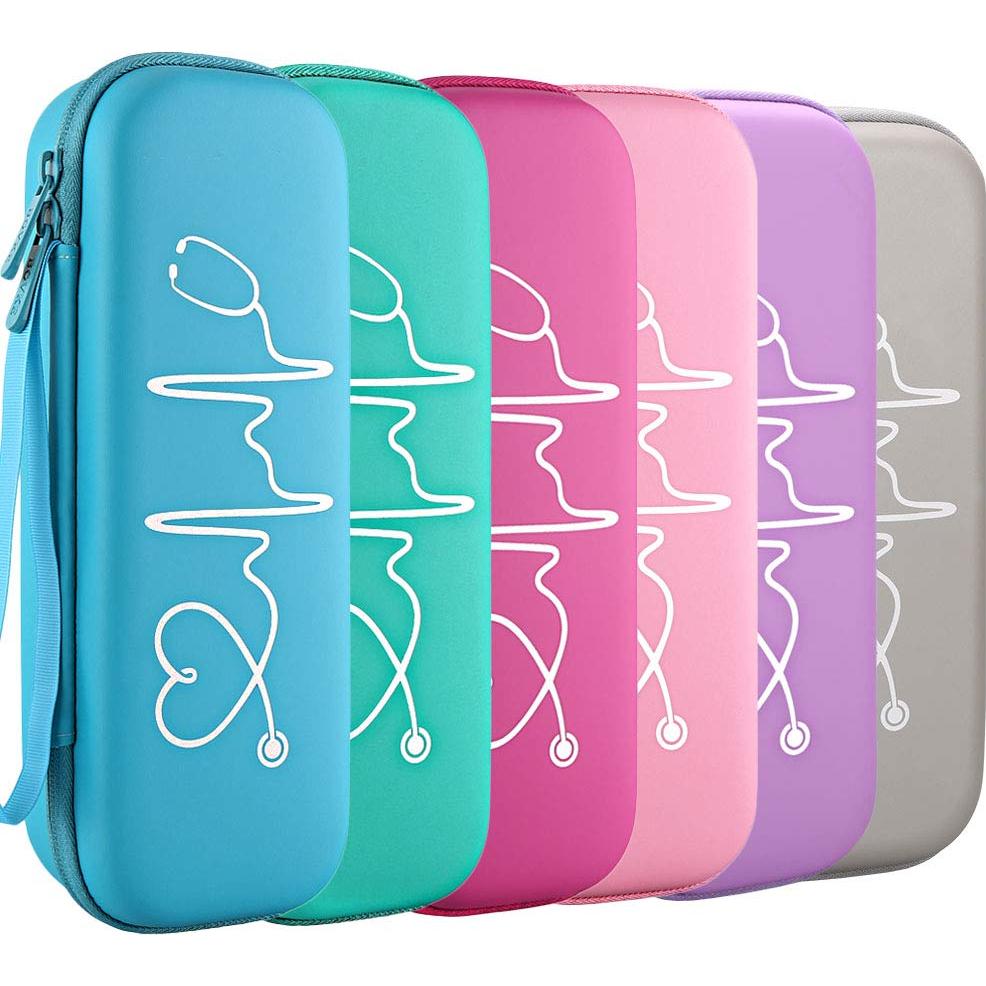 Estuche para Estetoscopio BOVKE Negro - Compatible con Littmann