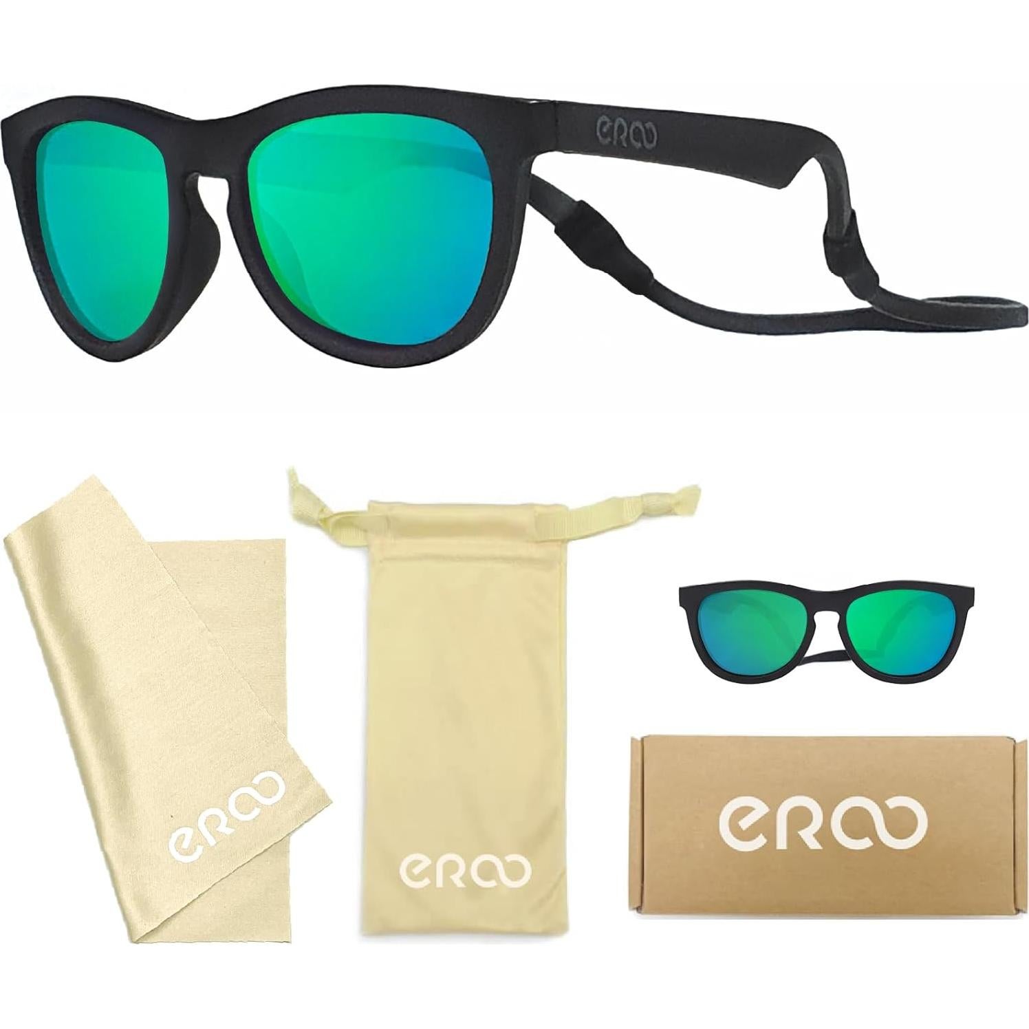 Gafas de sol polarizadas ER00 para bebés 0-24 meses UV400