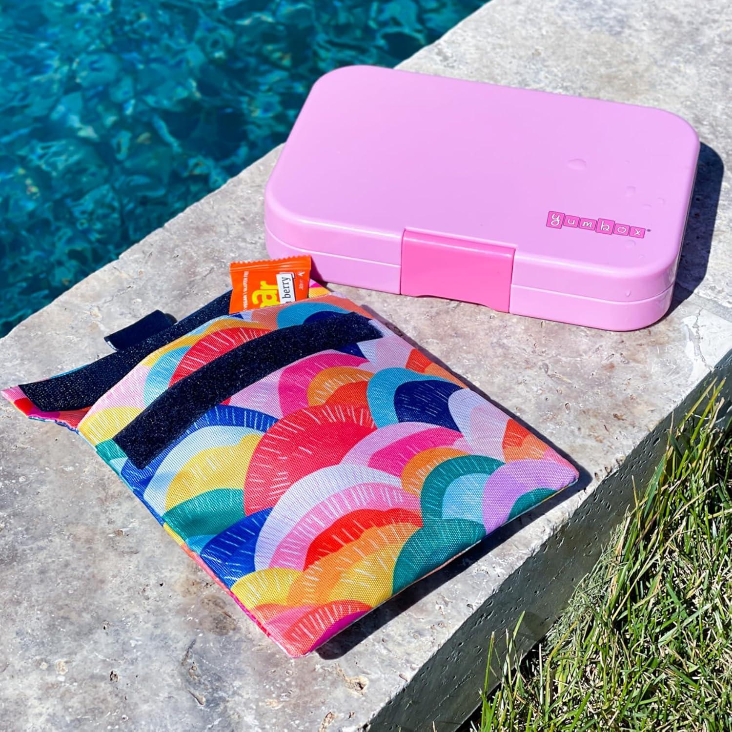 Bolsa de Snack Aislada Yumbox Pochette 20.3x19.1cm - 2 Unidades