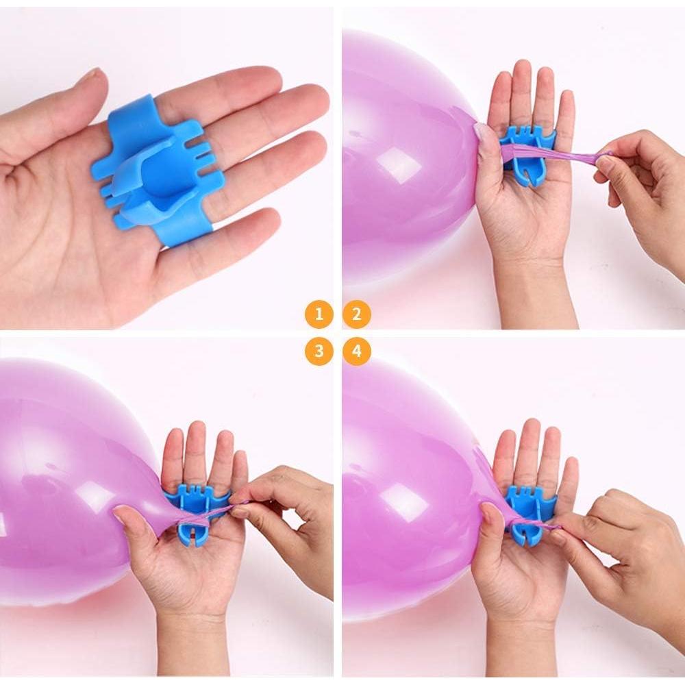 Bomba de Globo ELLECK Eléctrica 600W Doble Boquilla Rosa