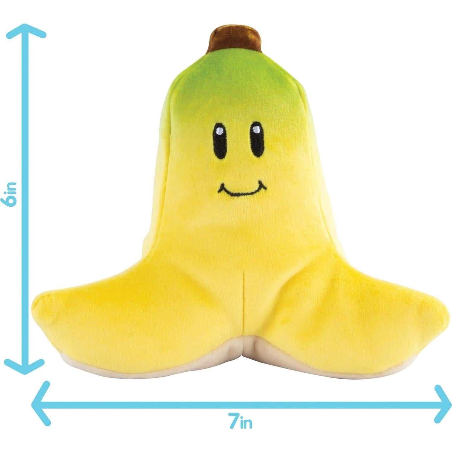 Peluche Banana Mario Kart Club Mocchi-Mocchi 15 cm Suave