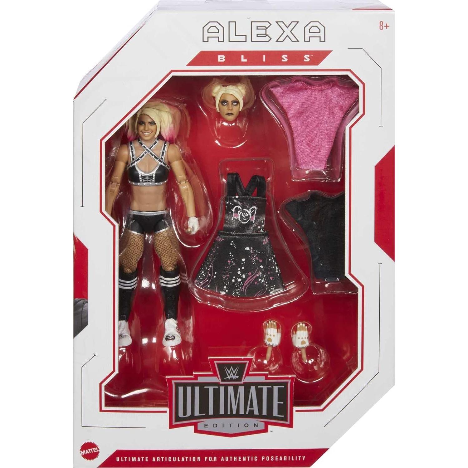 Figura de Acción Mattel WWE Ultimate Alexa Bliss 15.24 cm