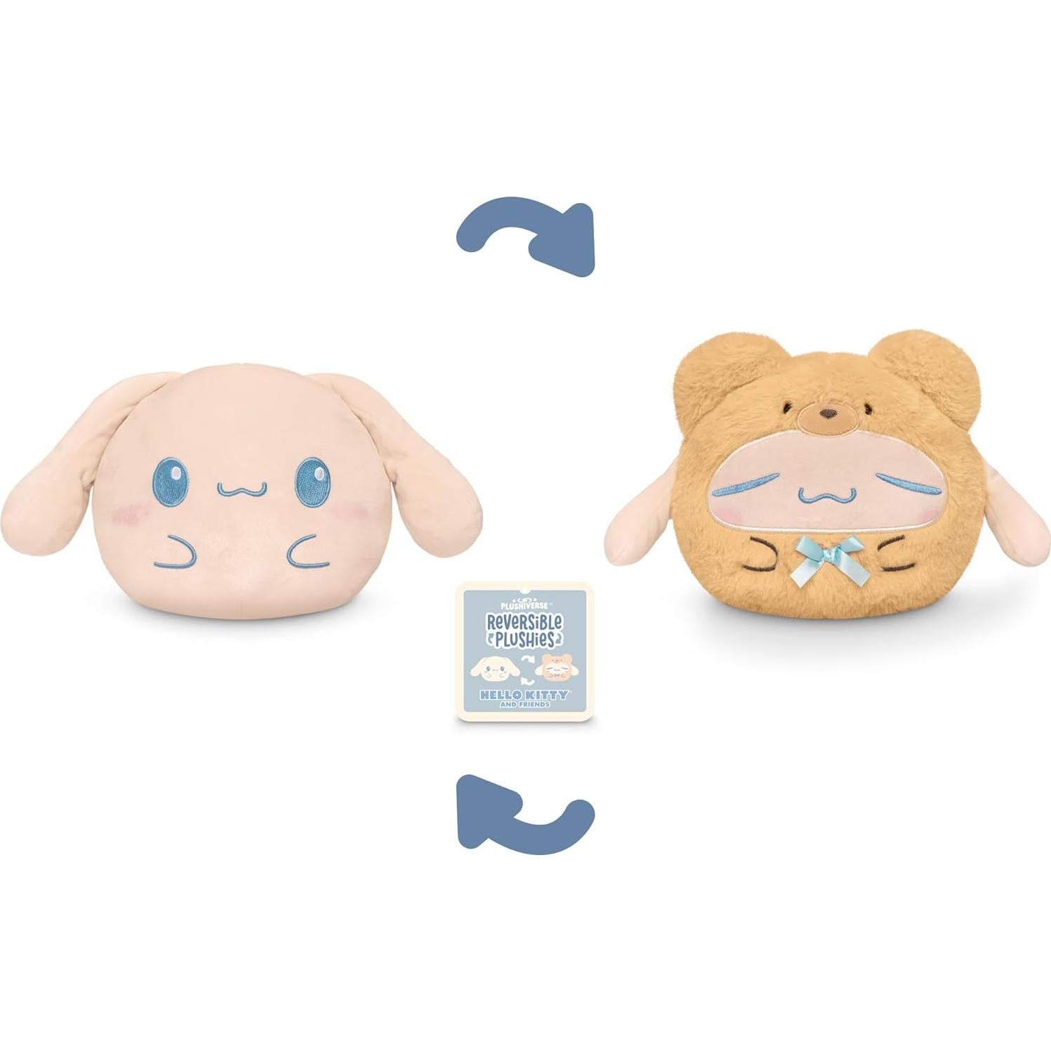 Oso de Peluche Reversible TeeTurtle Cinnamoroll 15 cm