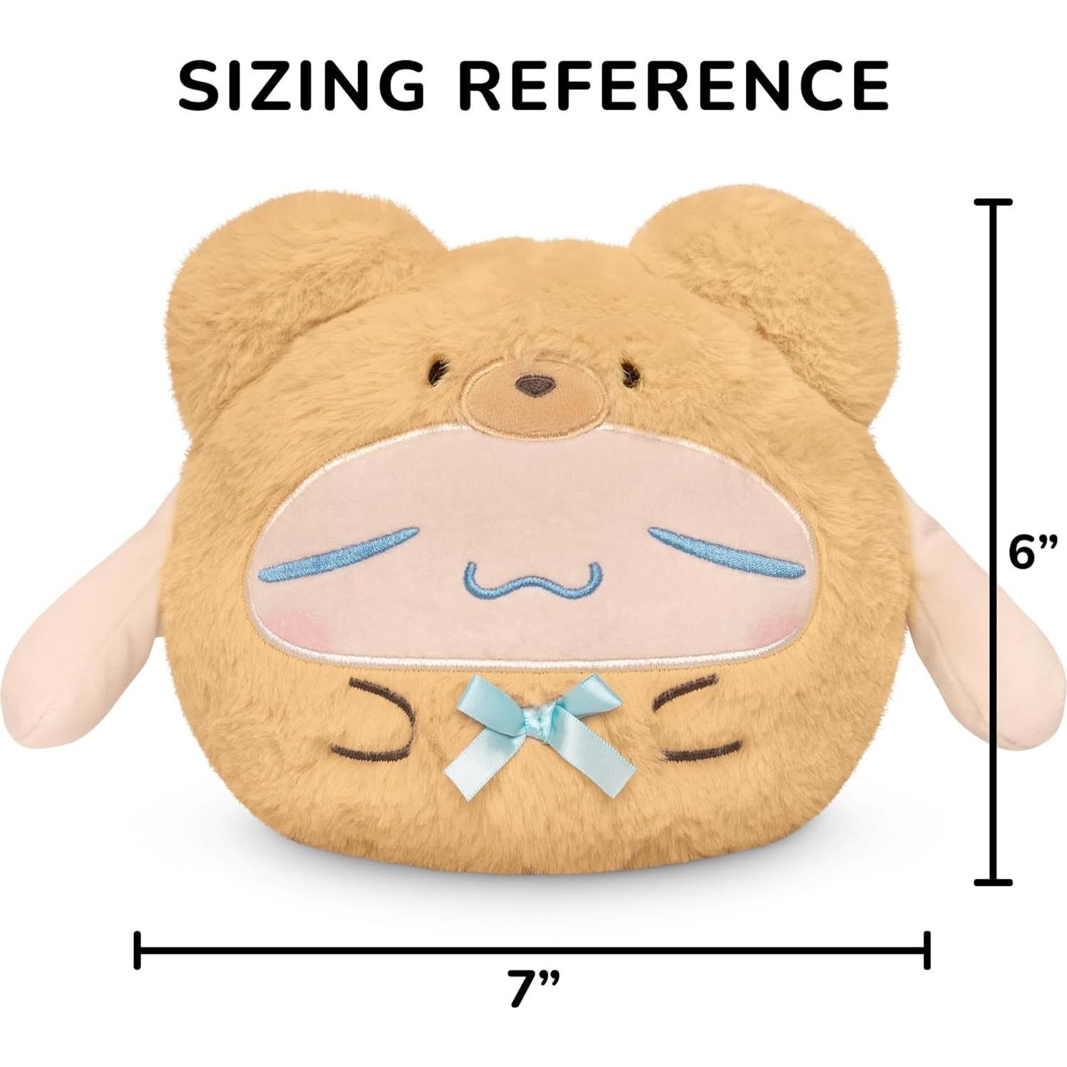 Oso de Peluche Reversible TeeTurtle Cinnamoroll 15 cm