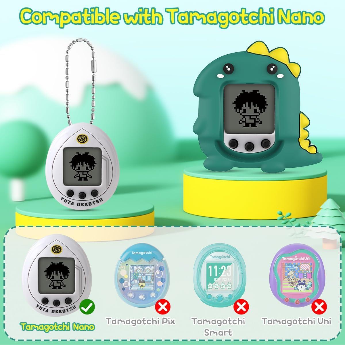 Funda de Silicona Dinosaurio FIOPAZ para Tamagotchi Nano