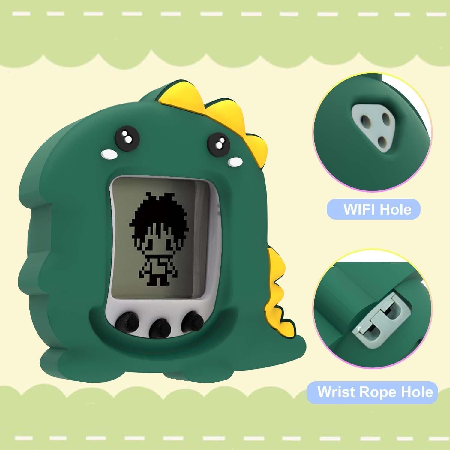 Funda de Silicona Dinosaurio FIOPAZ para Tamagotchi Nano