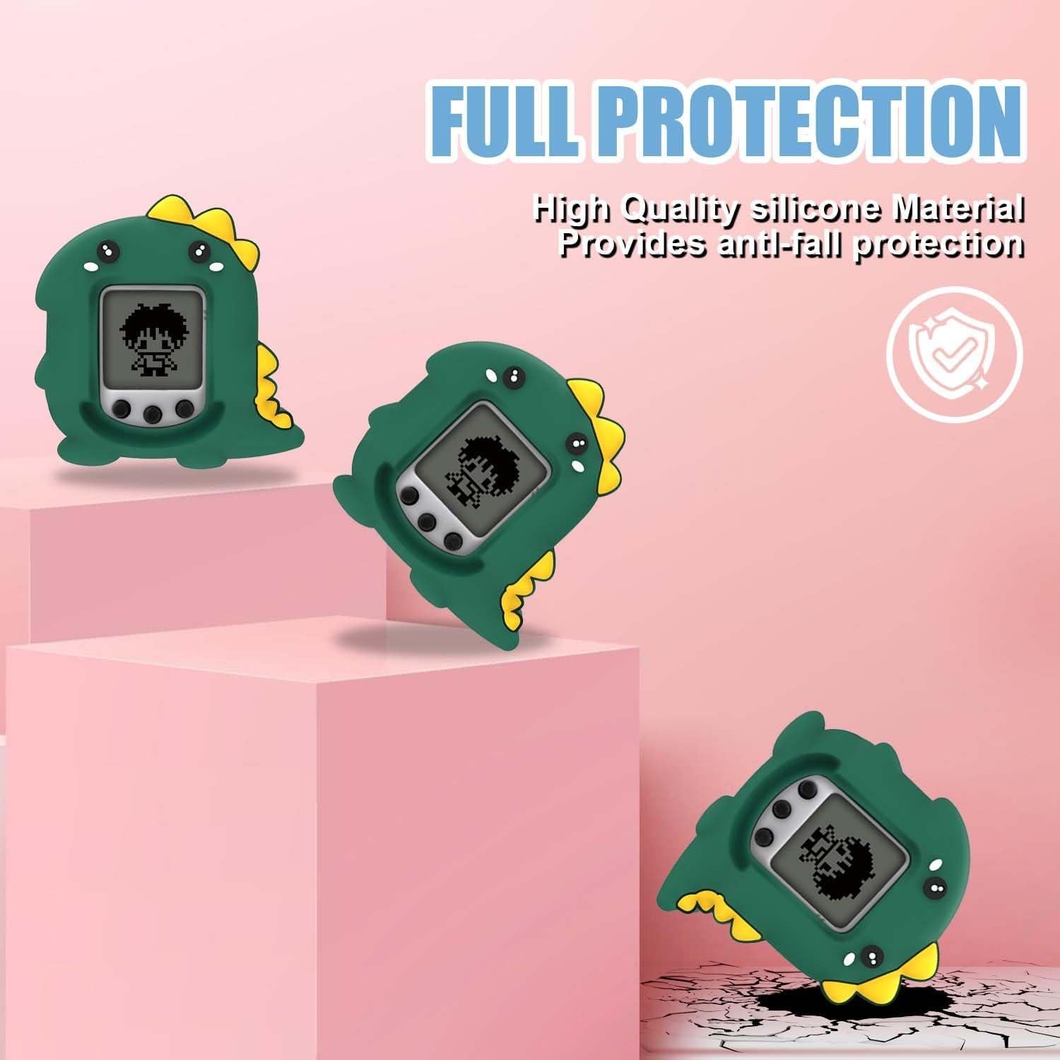 Funda de Silicona Dinosaurio FIOPAZ para Tamagotchi Nano