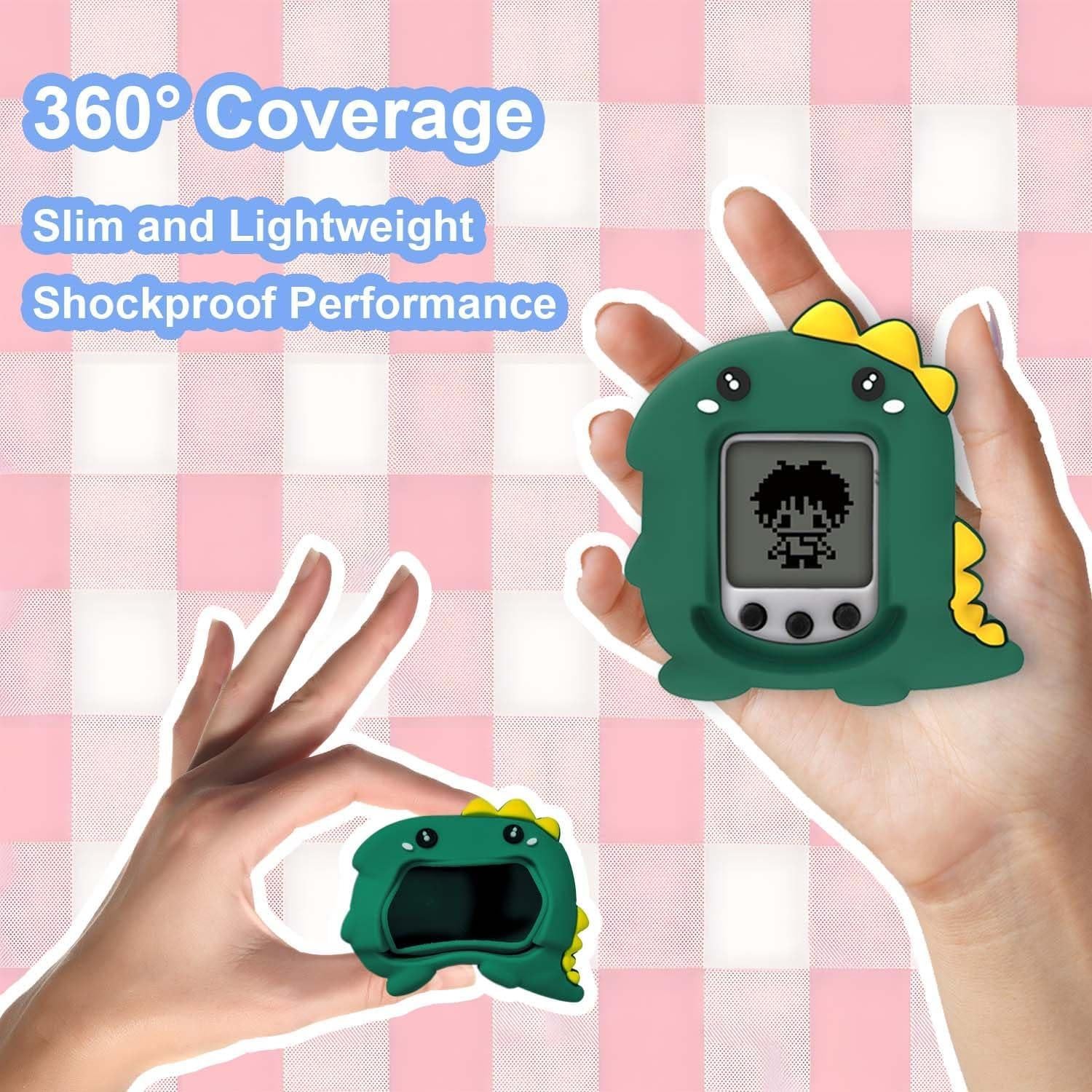 Funda de Silicona Dinosaurio FIOPAZ para Tamagotchi Nano