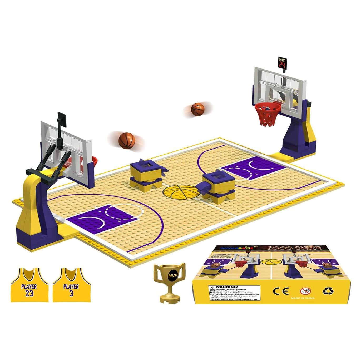 Bloques de Construcción Baloncesto Nicolababe - 233 Piezas