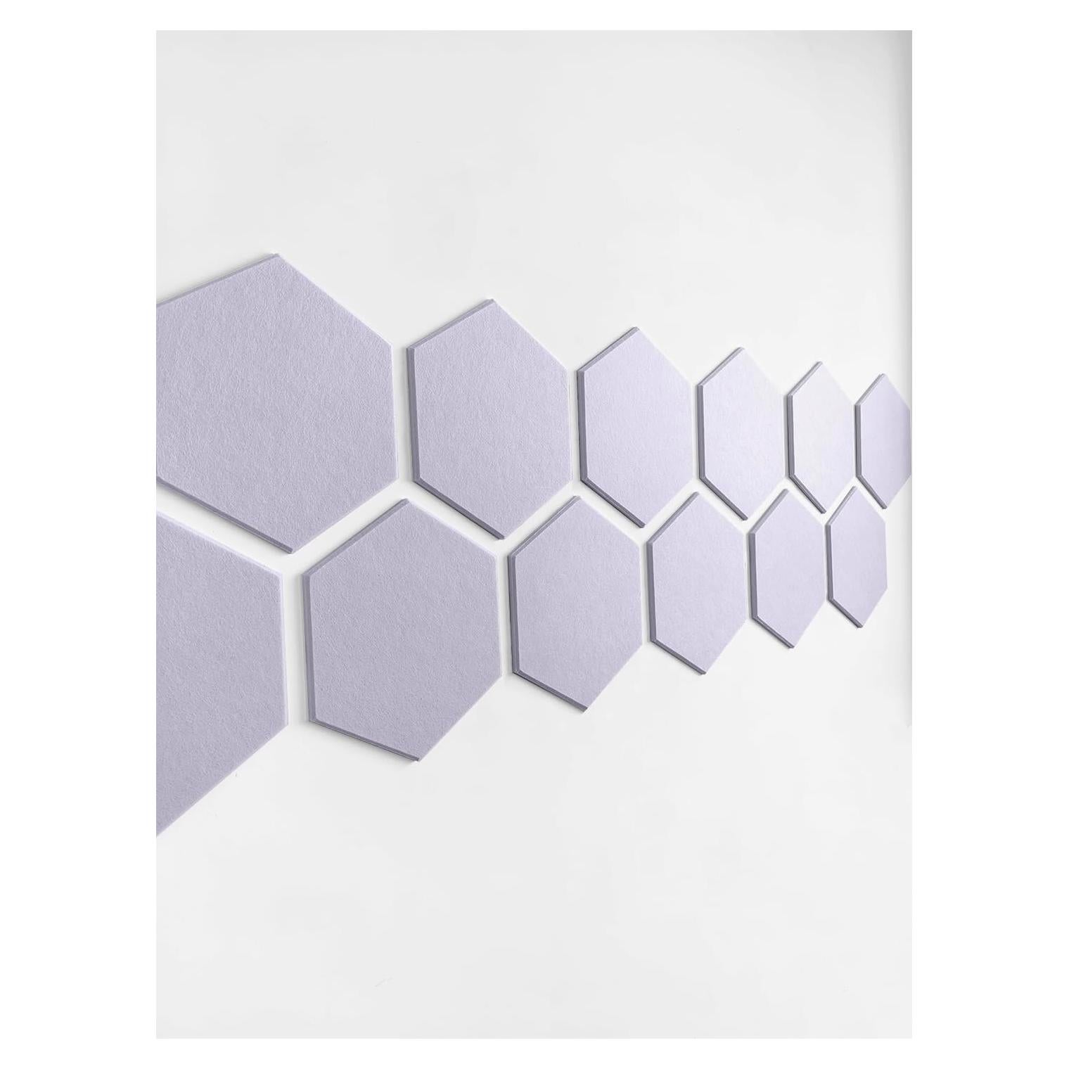 Azulejos Hexagonales de Fieltro DECORITA - 12 Paneles Autoadhesivos