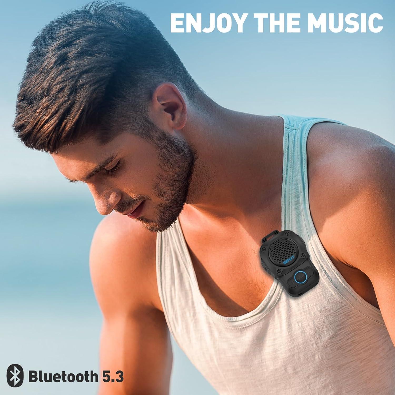 Altavoz Bluetooth portátil Genérico HT-01 IPX7 10H Negro