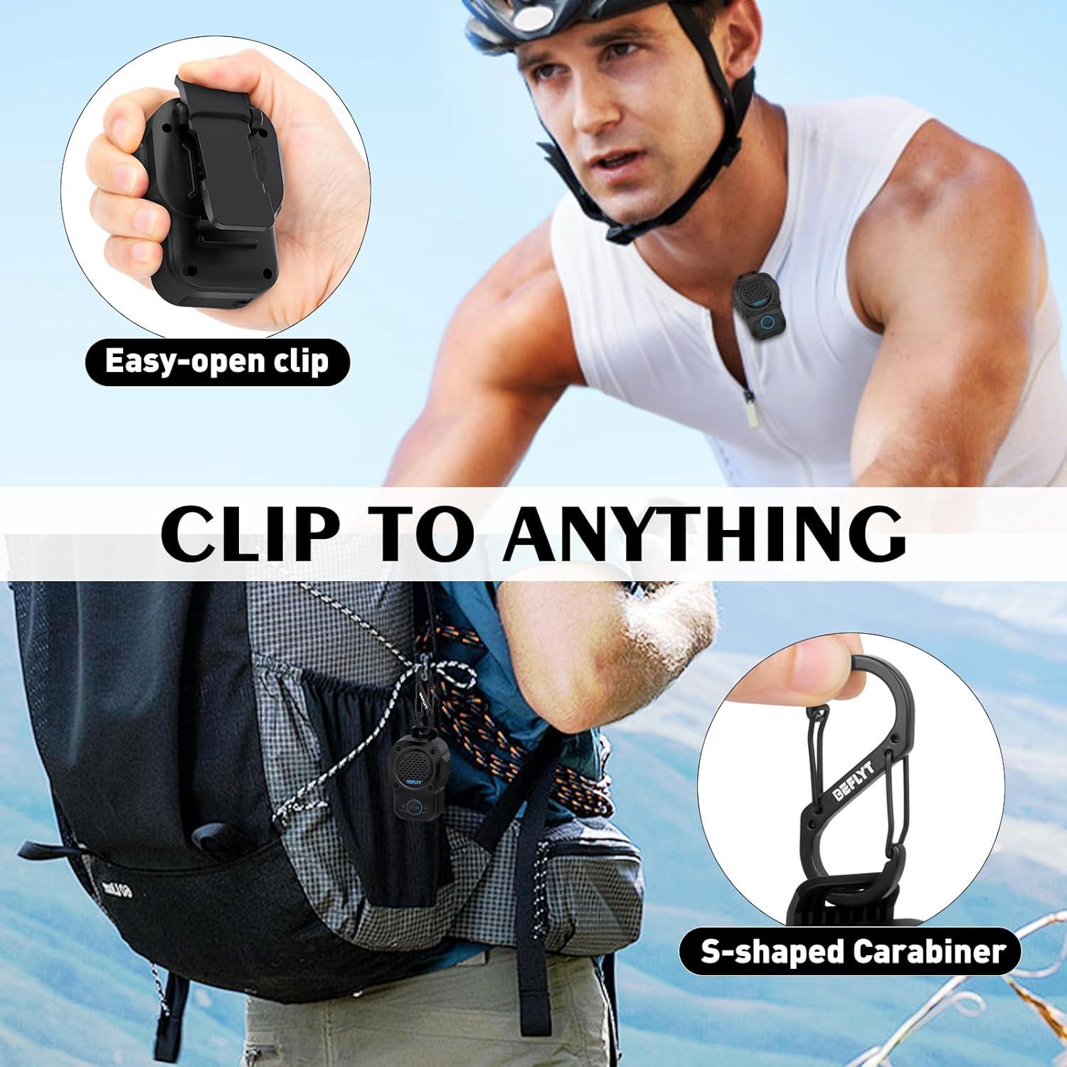 Altavoz Bluetooth portátil Genérico HT-01 IPX7 10H Negro