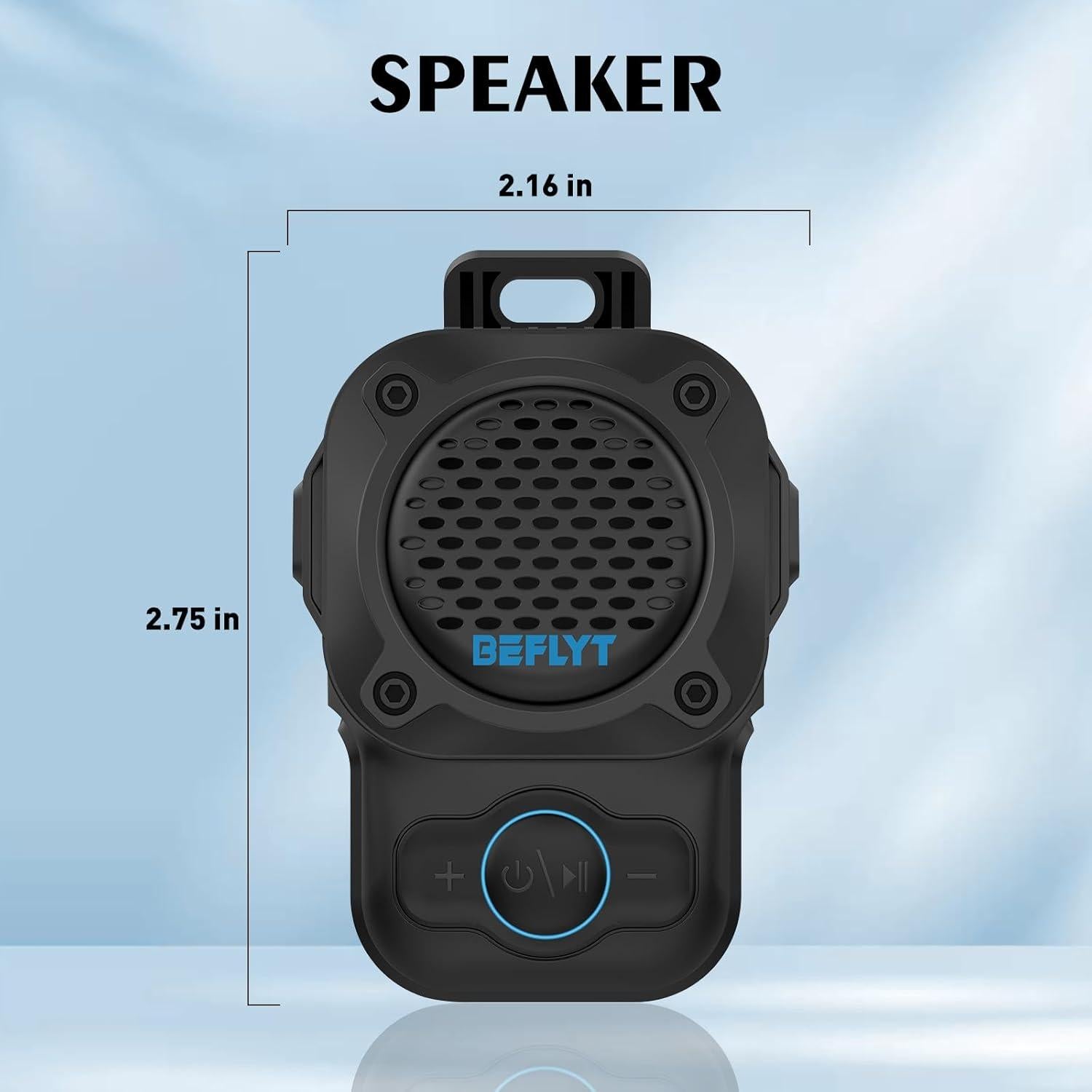 Altavoz Bluetooth portátil Genérico HT-01 IPX7 10H Negro